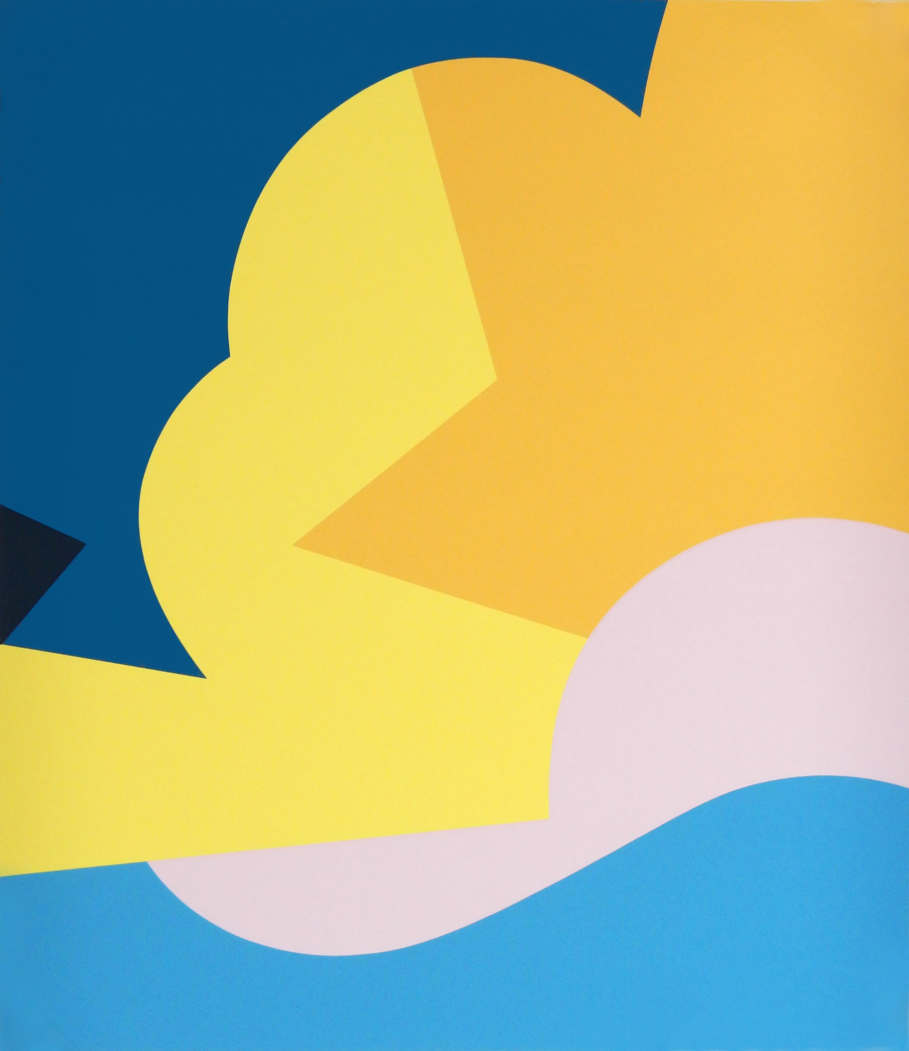 The Wonderful Cat 1, 29" x 33.5", Silkscreen on Paper