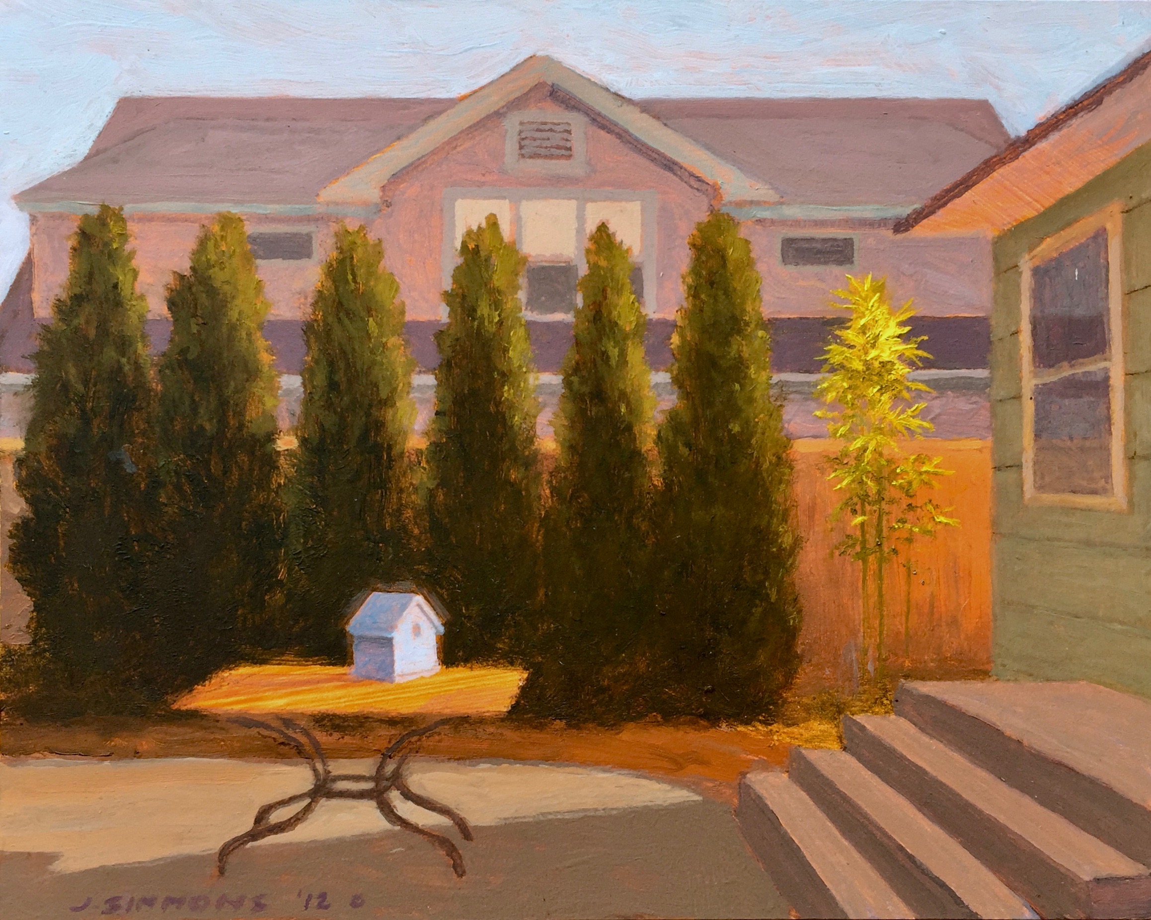 L3.55 - backyard meditation