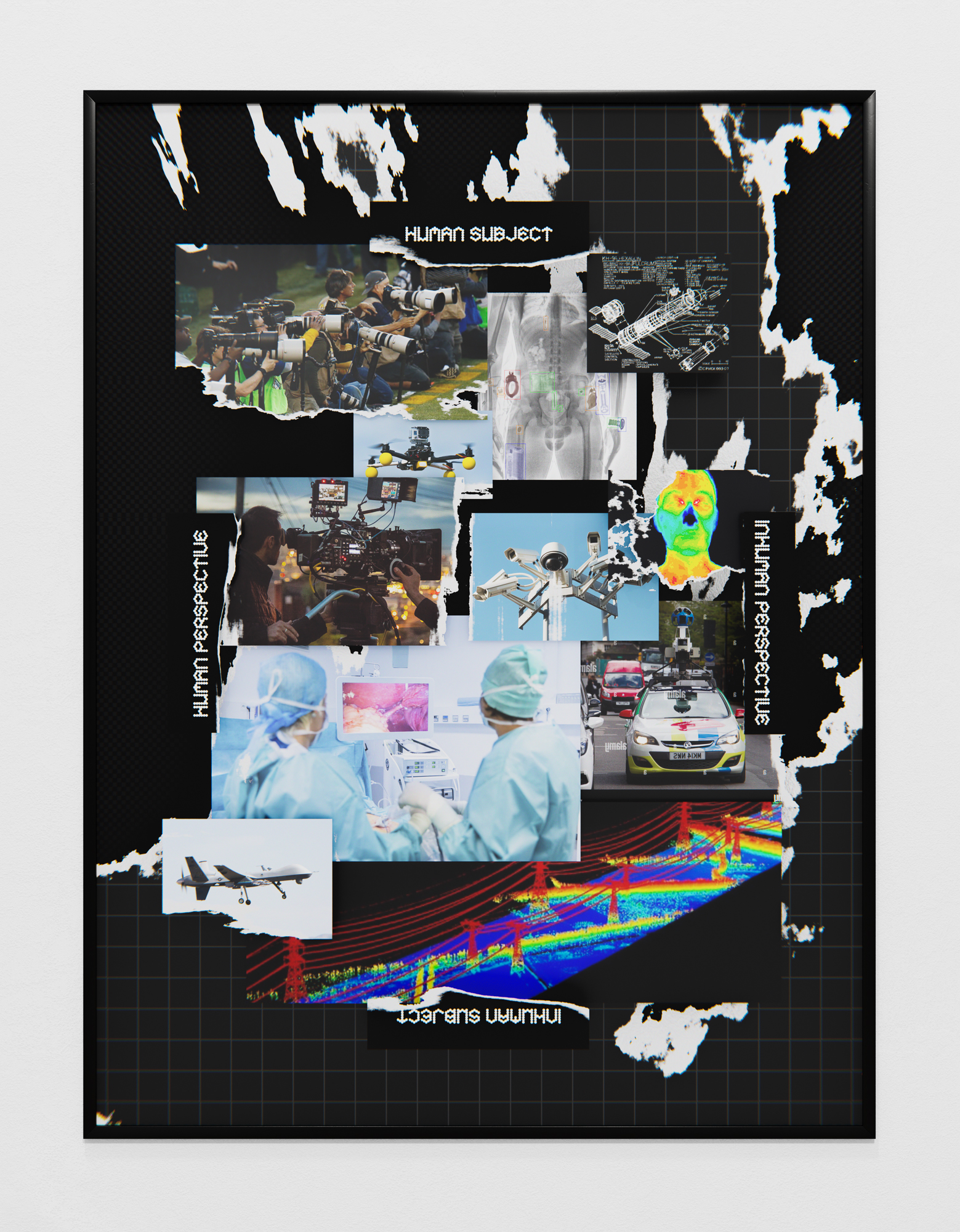 Human/inhuman subject, human/inhuman perspective, 2022, inkjet print, 24 x 18 in. (61 x 46 cm)