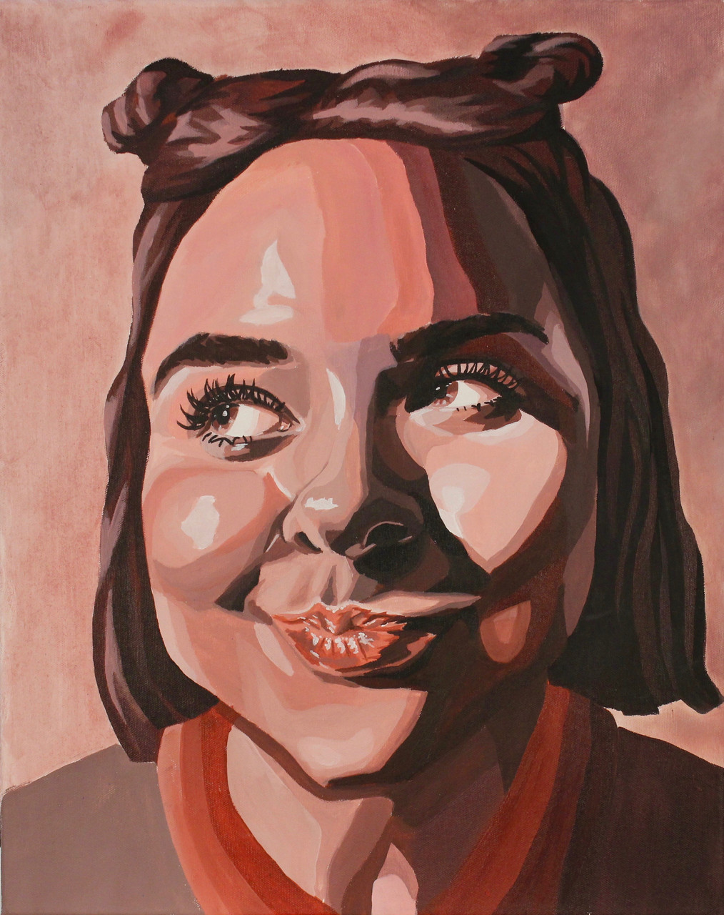 EM 2019acrylic paint on canvas, 16 x 20 in 2020 Scholastic Art Award: Honorable Mention