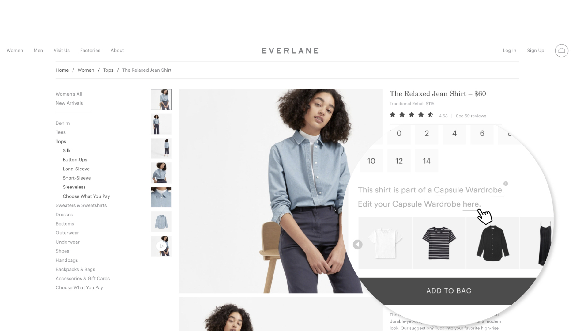 Everlane: A UX Casestudy — snigdha pamula