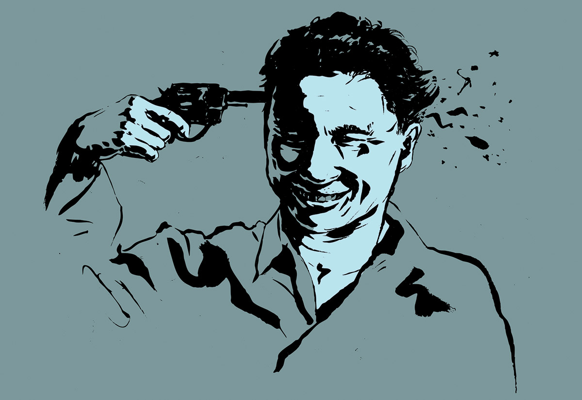 Murakawa (Takeshi Kitano) from Sonatine