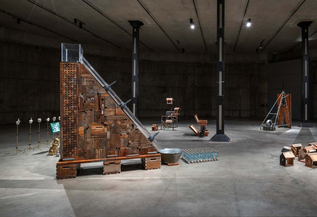 Kemang Wa Lehulere, I cut my skin to liberate the splinter (2019) | Installation view at Tate Modern, UK