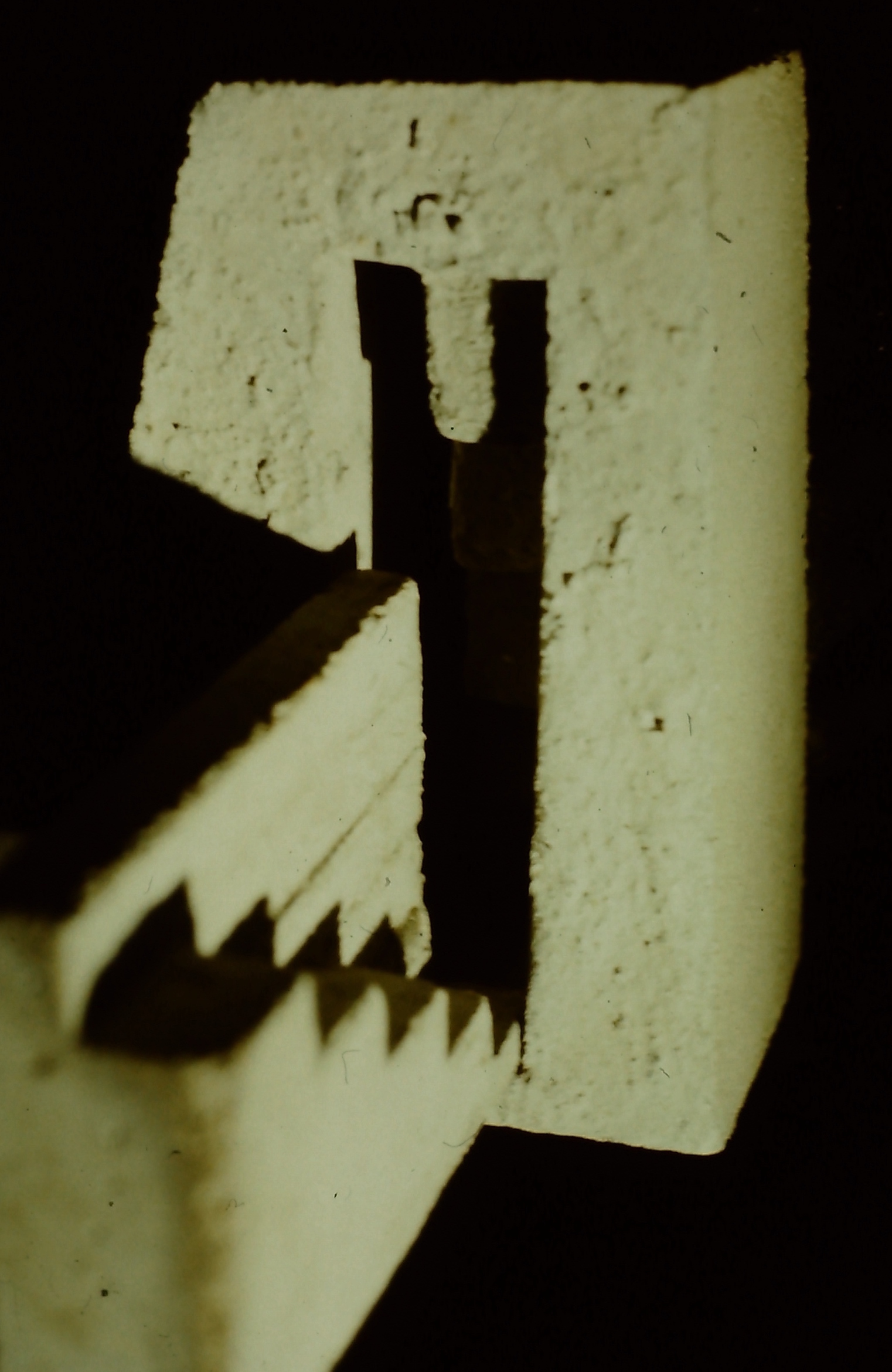 Casting projects as crossovers between buildings, photographs and drawings. Practice of Architecture 1 (Year 1), 1996-97.