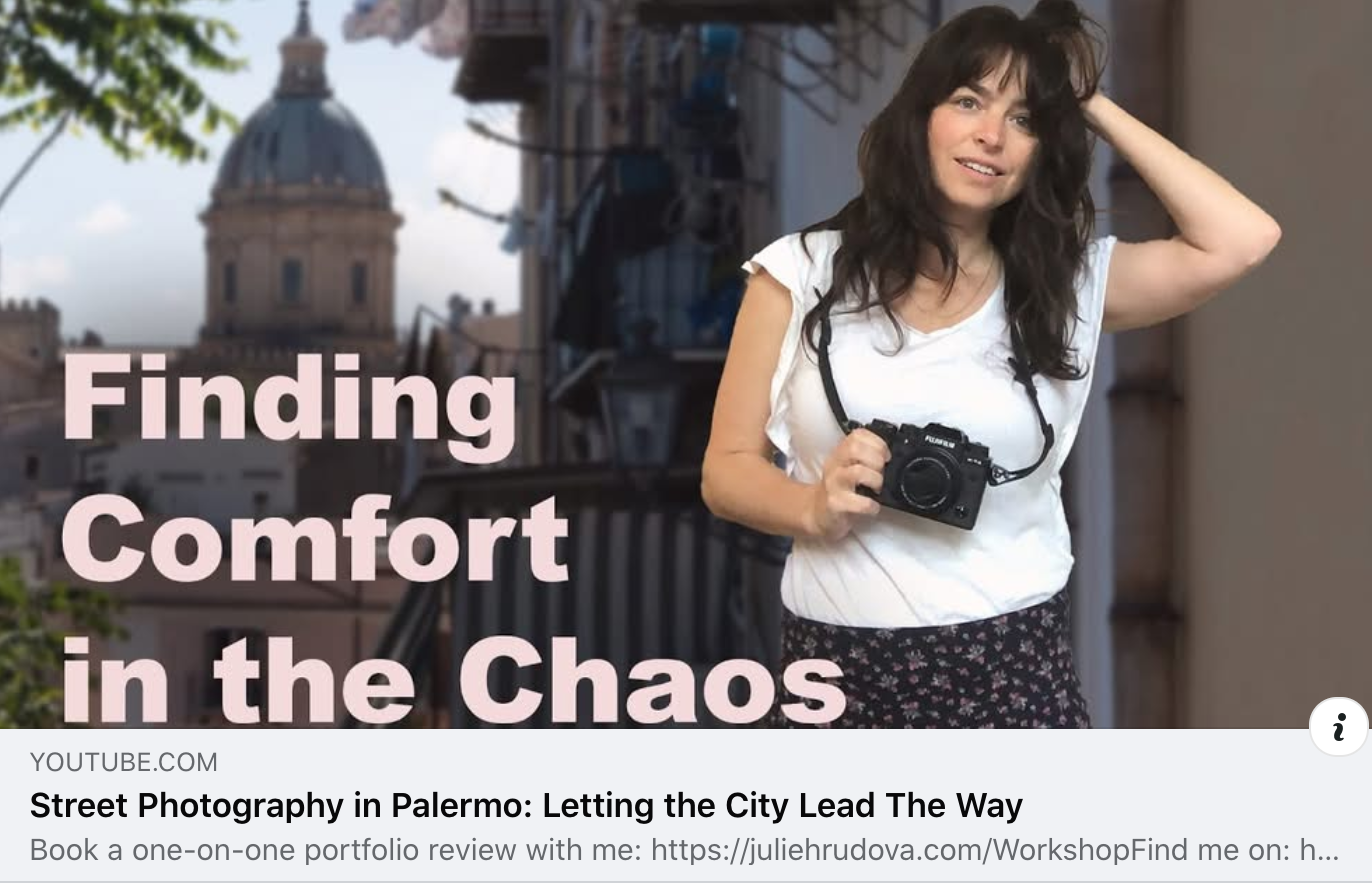 New video! Filmed and photographed the streets of Palermo, Sicily. Click on the photo to see the full video.