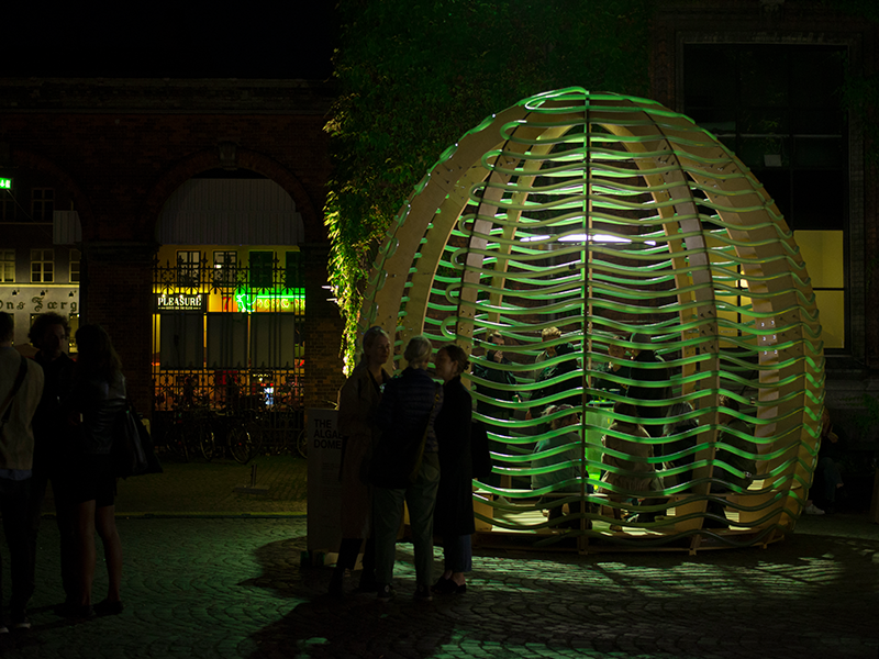 Algae Dome Pavilion, Copenhagen, 2017