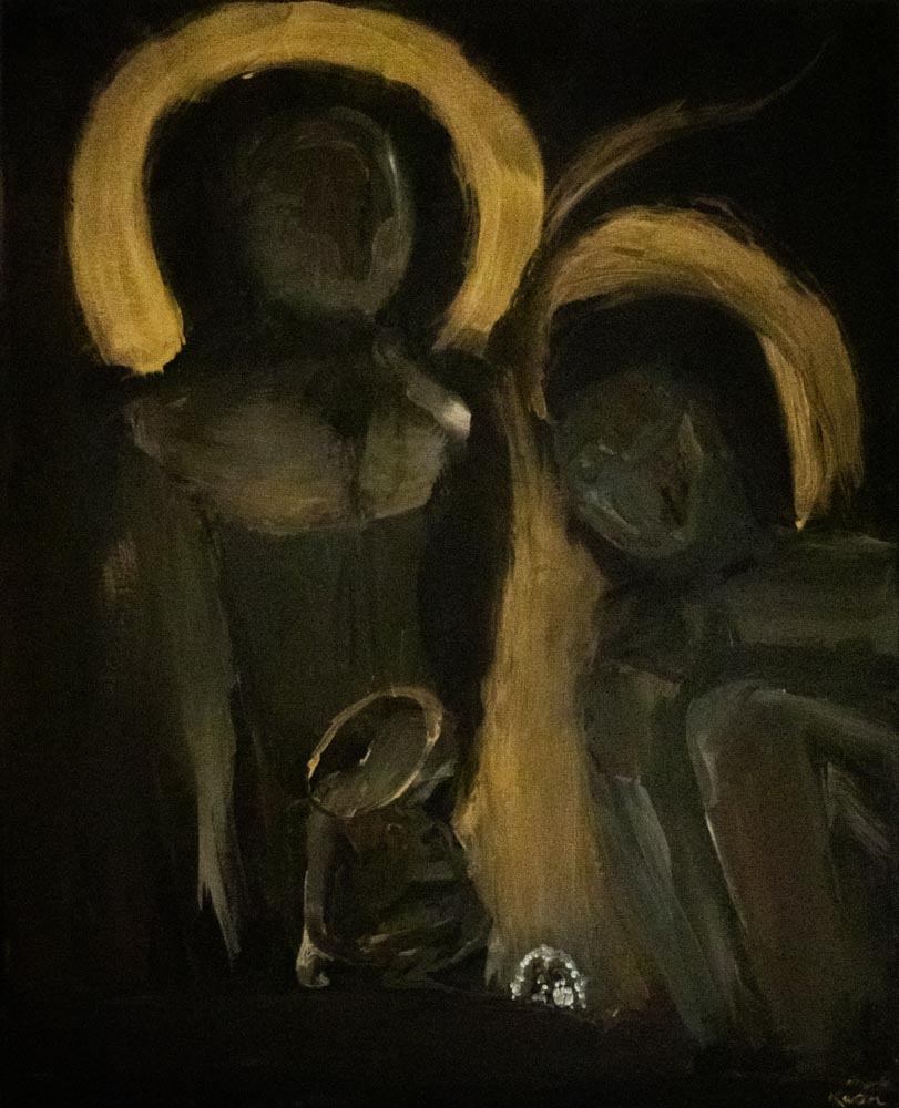 The Earth Gods, 2019 (acrylic on canvas)