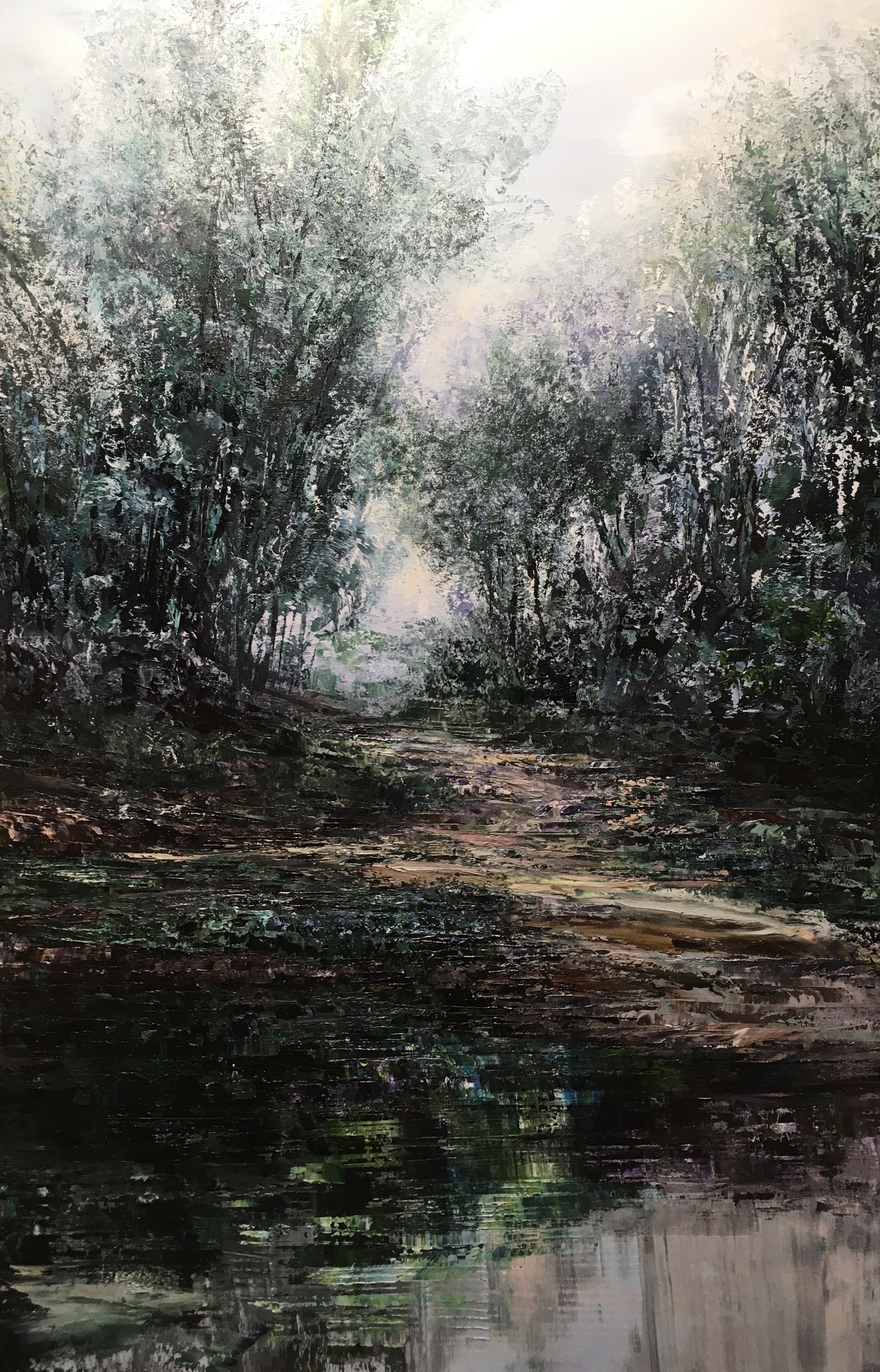 Querencia-Sehnsucht (9/15) Oil on canvas