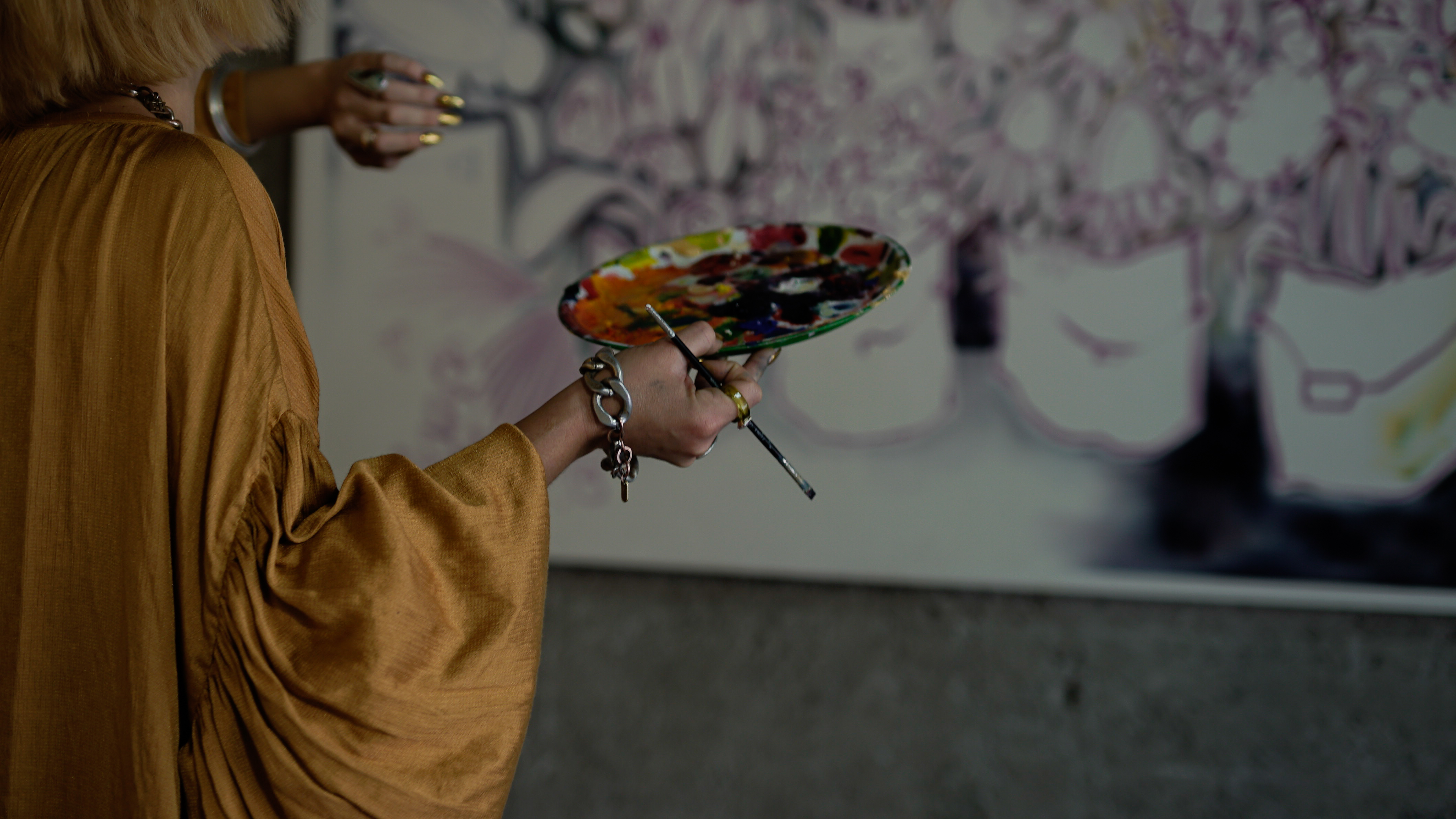 Nell in the studio at JO-HS, Mexico City. Photos ©️ Acmon Photo.