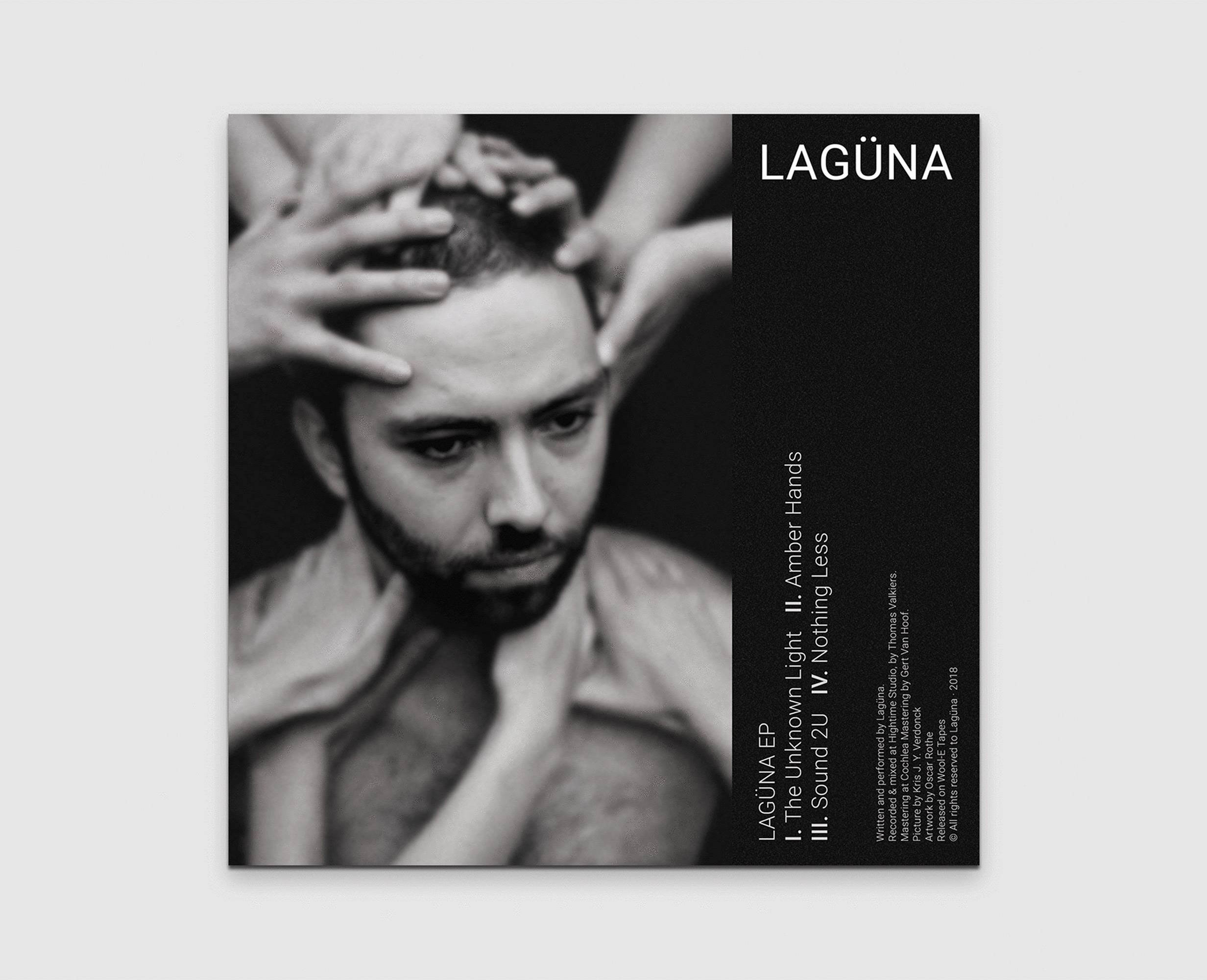 Coverart for the debut EP of post-punk band Lagüna