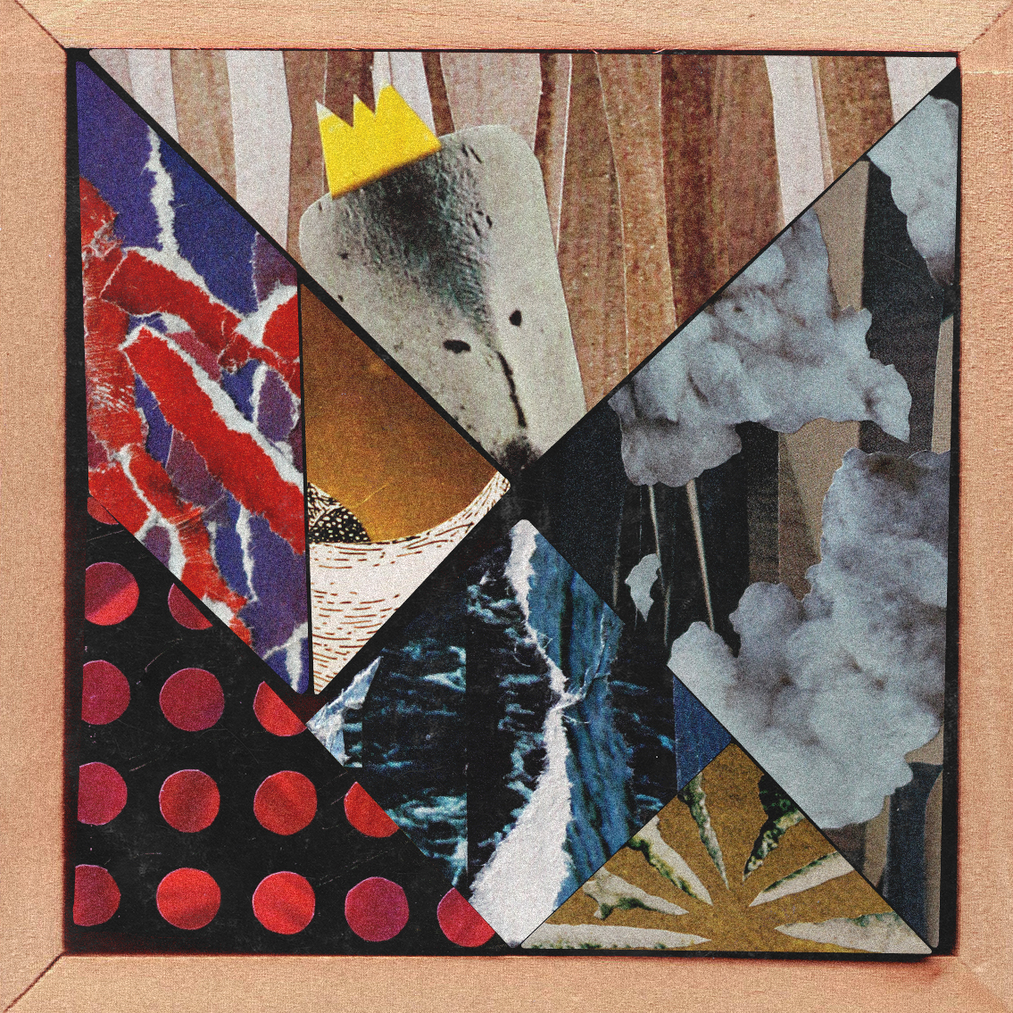 "Tangram" by Material Girl (2020) vinyl artwork