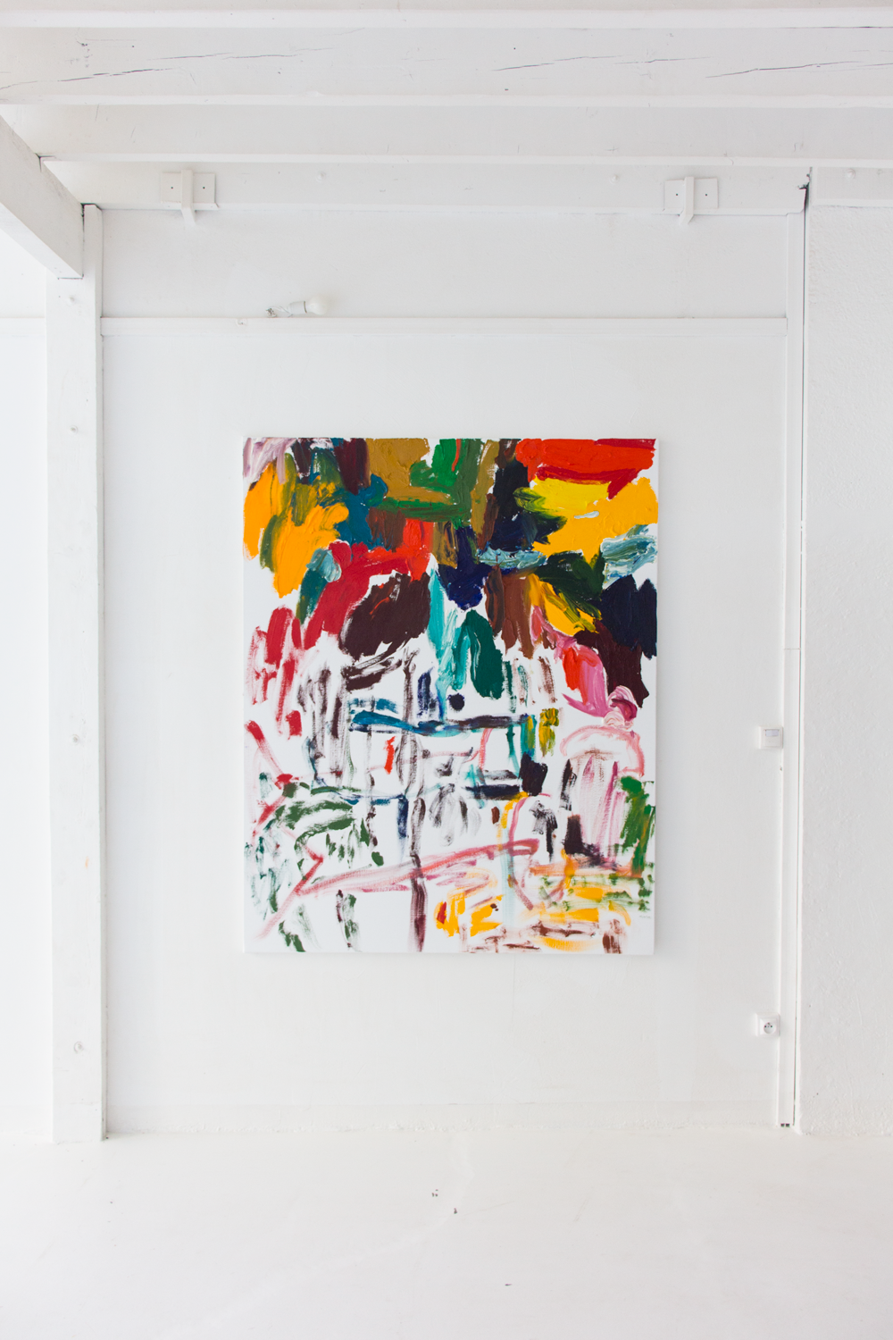 Jérôme Boutterin, BOU 200302, 2020 ; oil on canvas, 162 x 130 cm.