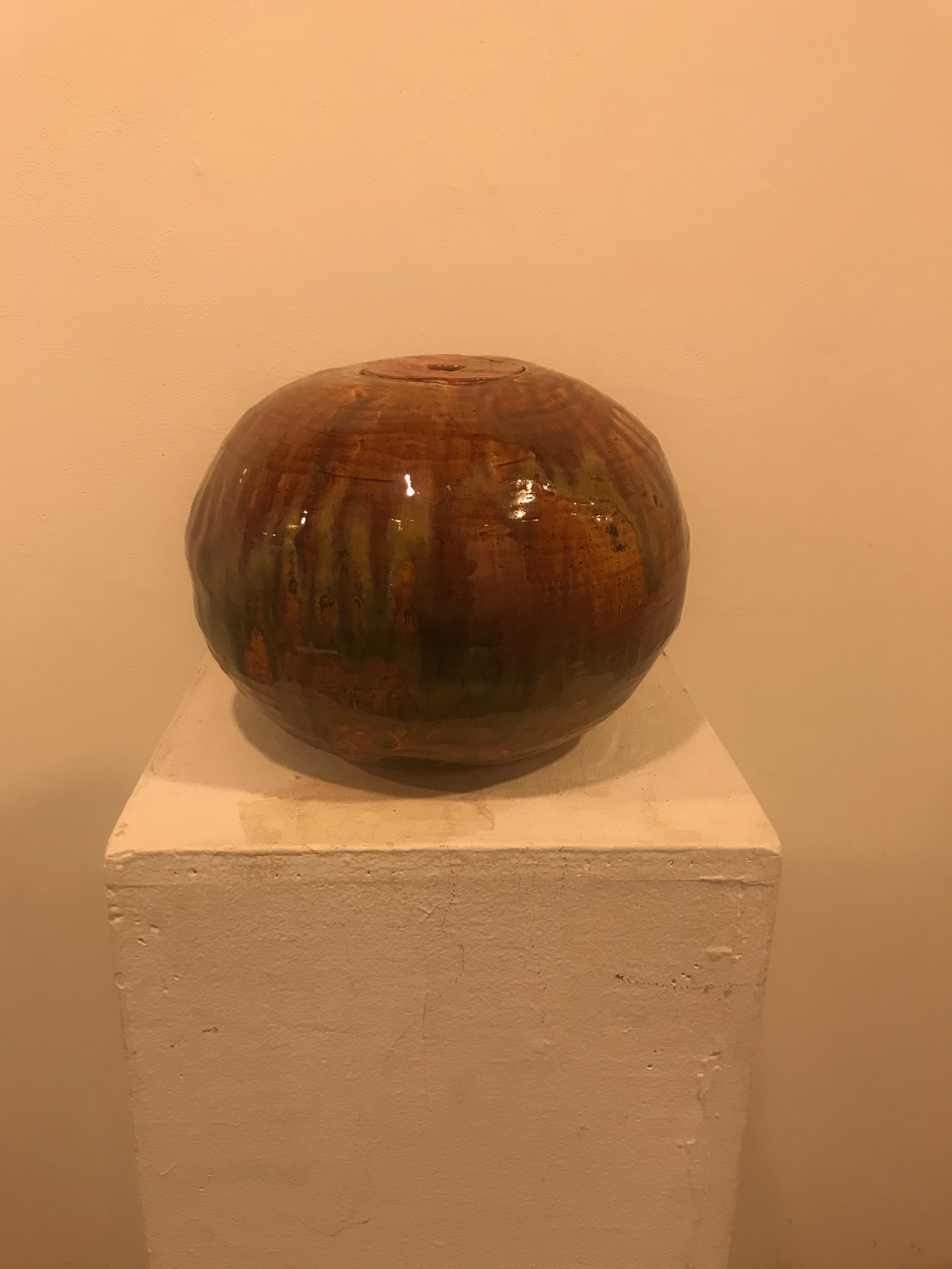 Ovary, glazed ceramic, 2018