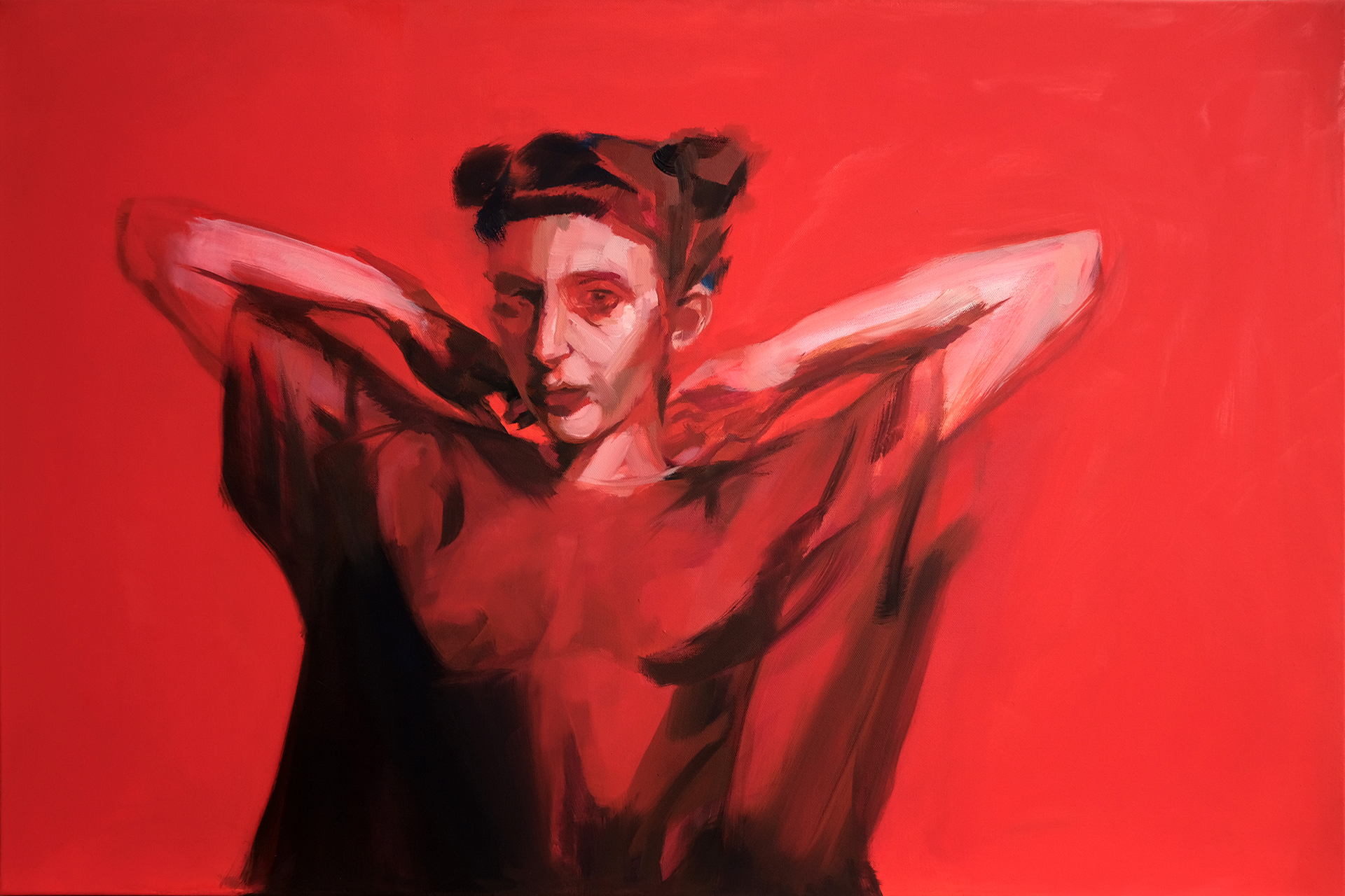 Master of None, Oil on Canvas, 24 x 36 in