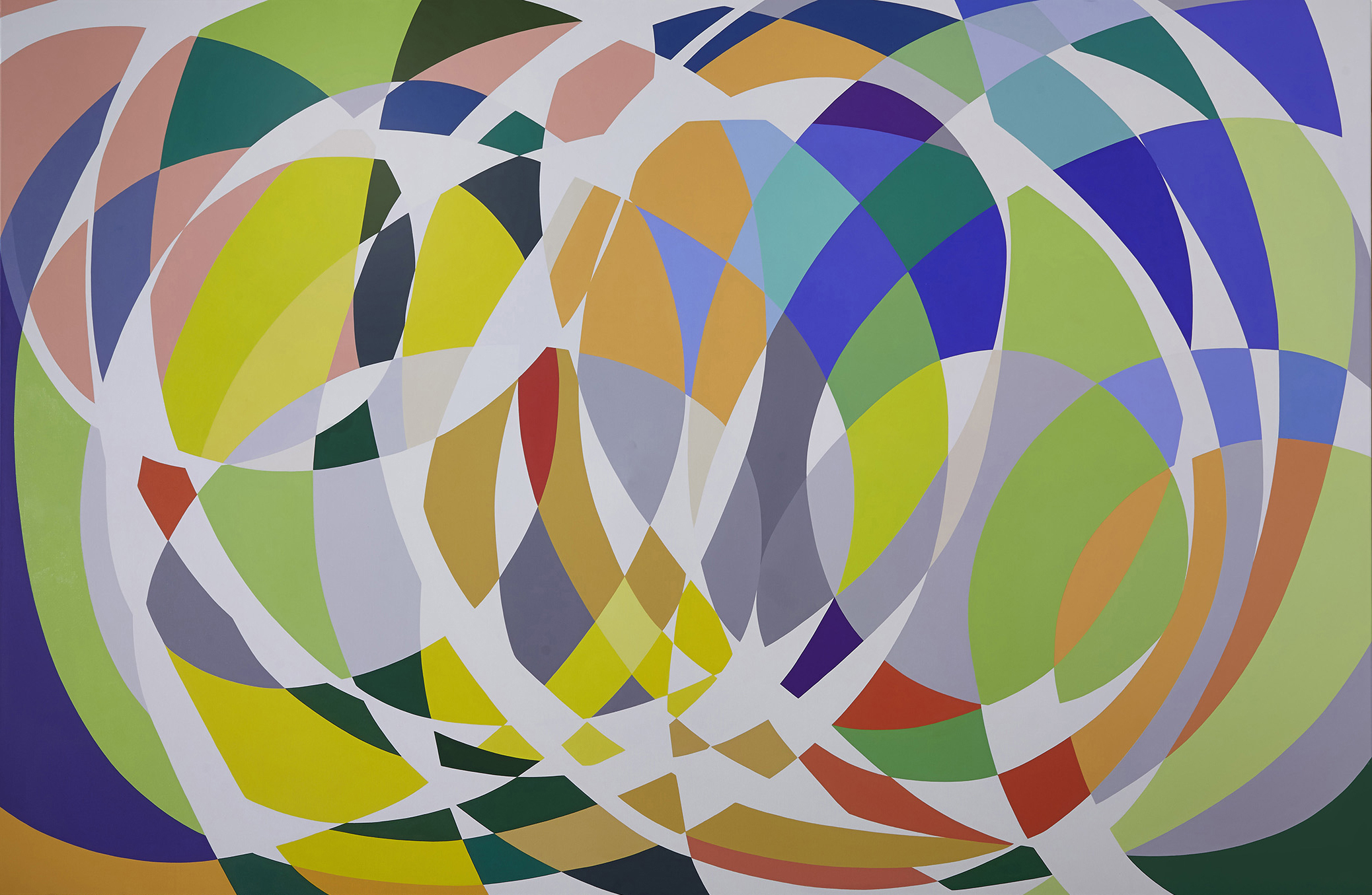 Sin t&iacute;tulo, 2013. Acr&iacute;lico sobre tela, 190 x 290 cm.