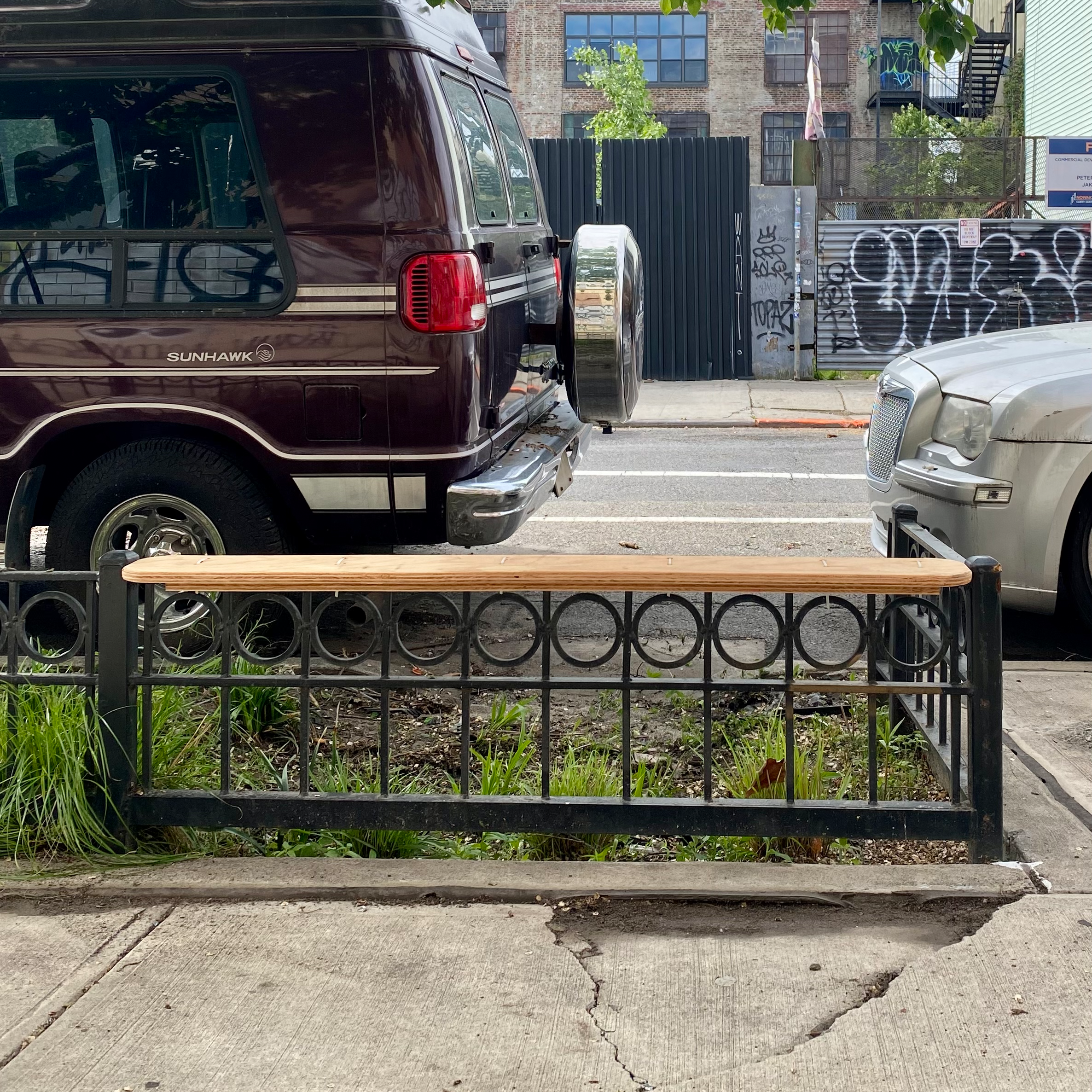 Rain Garden Bench [CHIAOZZA]