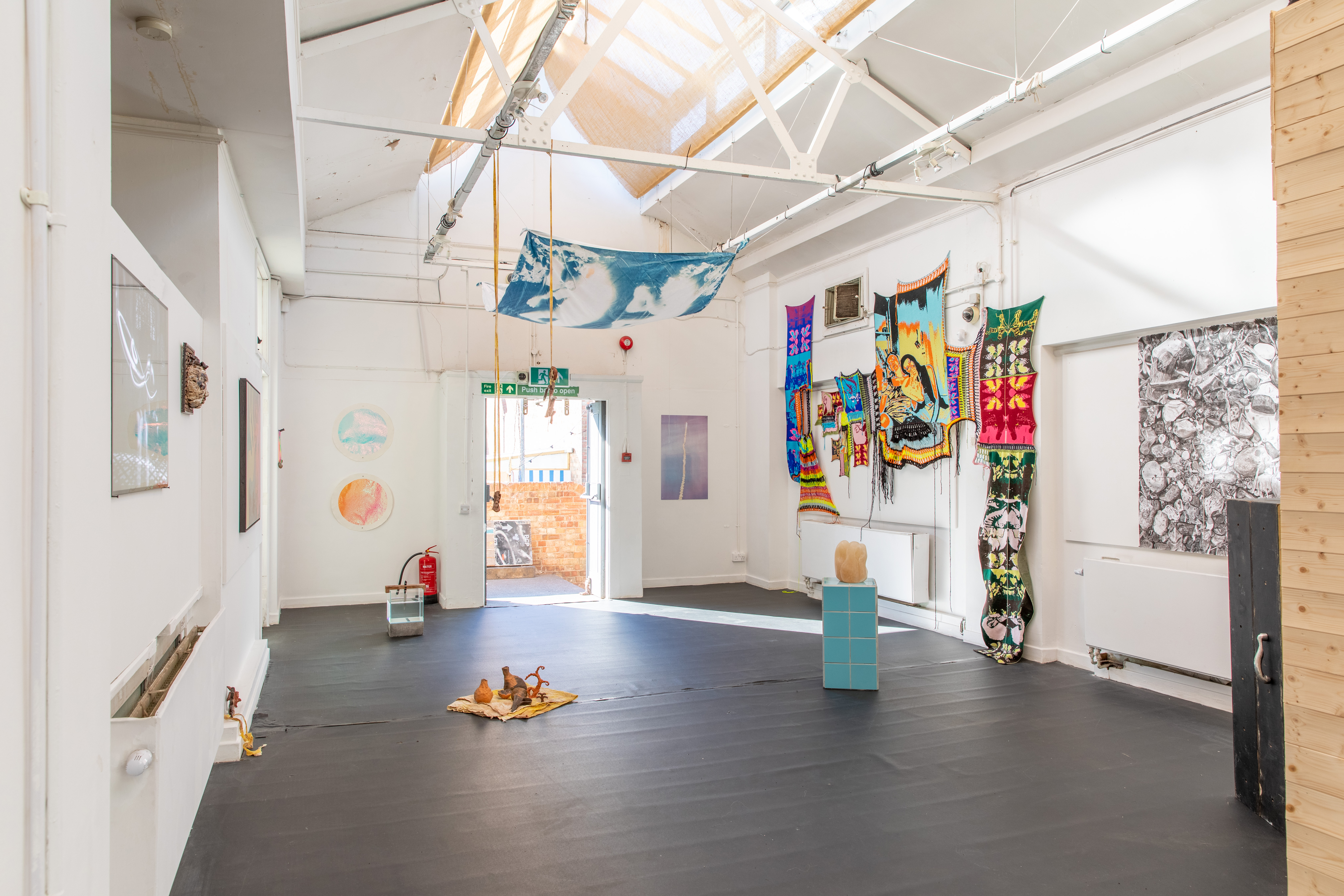 'Gathered', installed at Shop Front Gallery view, 2022