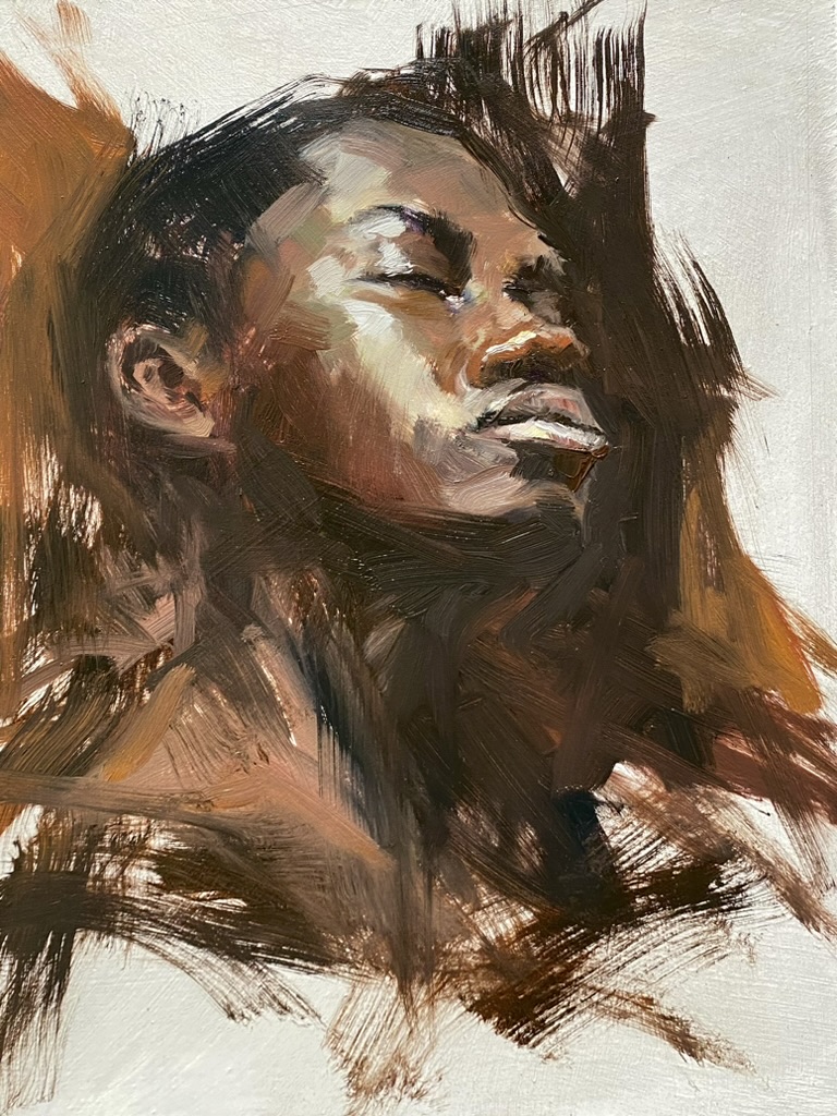 untitled, 202532 x 24 cm oil on board