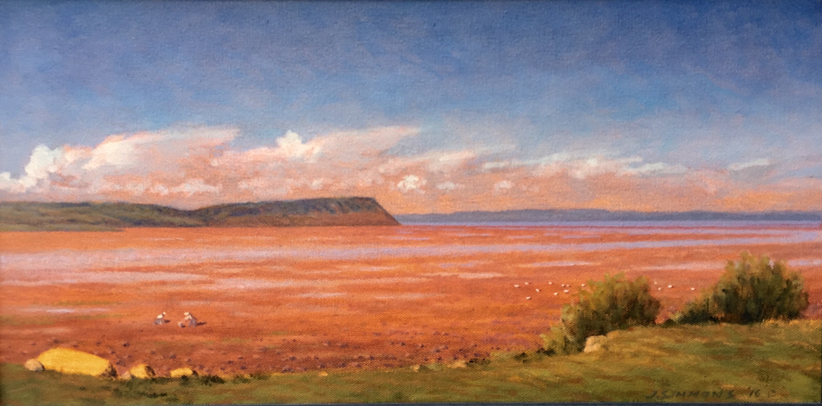 L1.55 - low tide, Grand Pre', NS