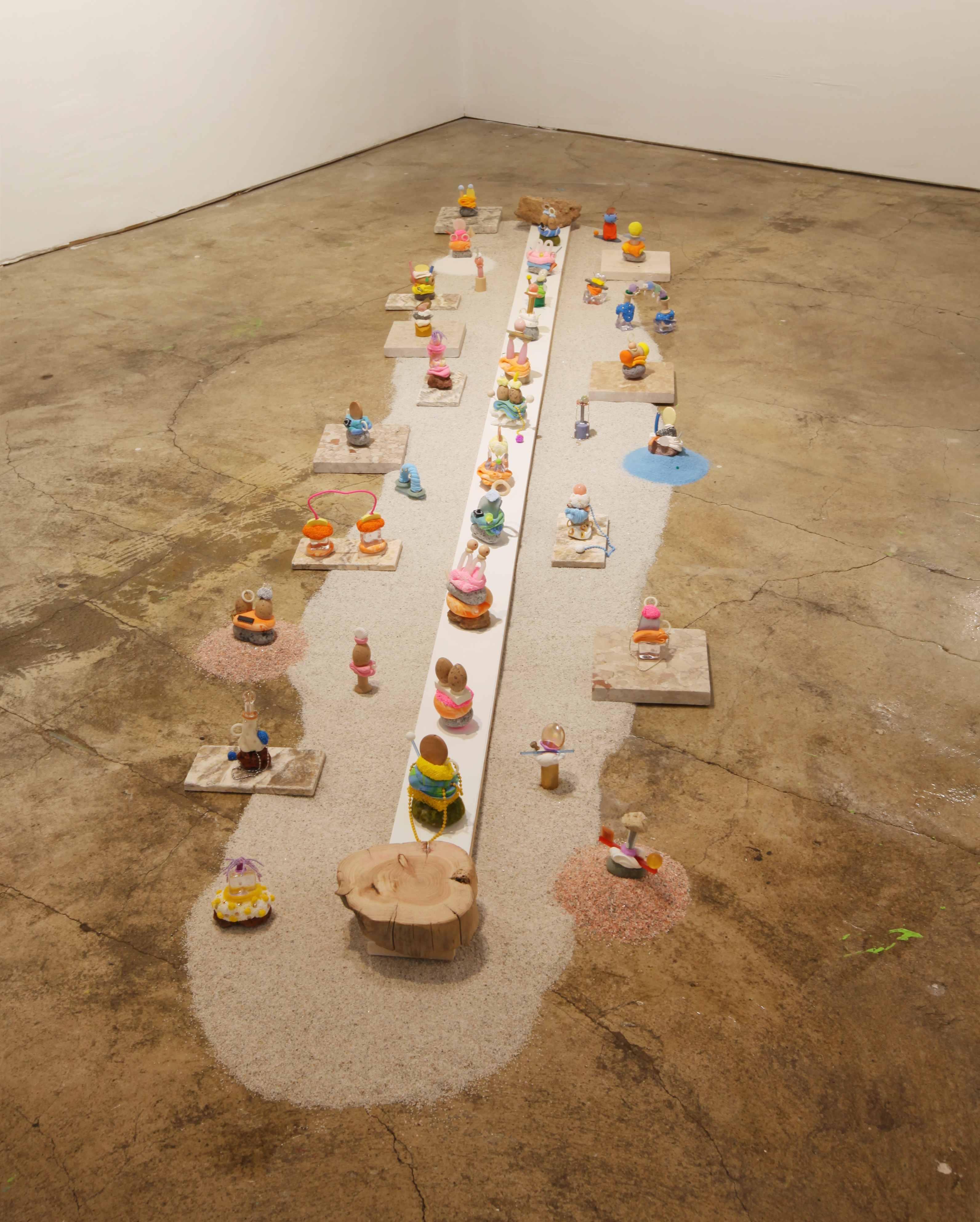 Relics Of Dreams, 2019, Mixed media installation, Dimensions vary with installation