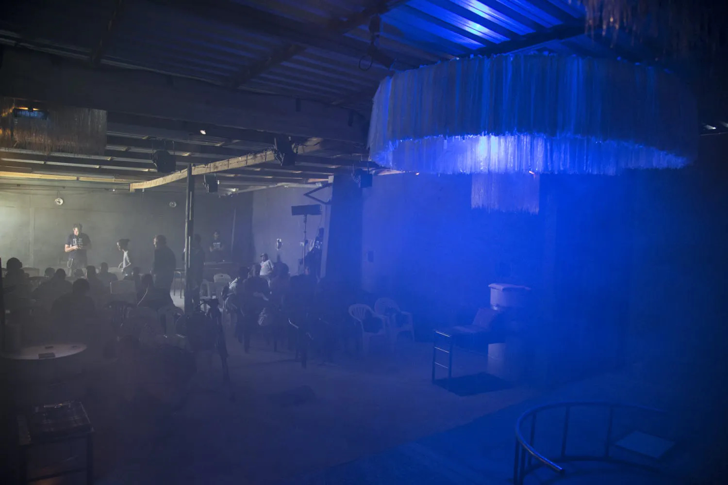 The theatre, located in a 'shack' in a Site C informal settlement Khayelitsha