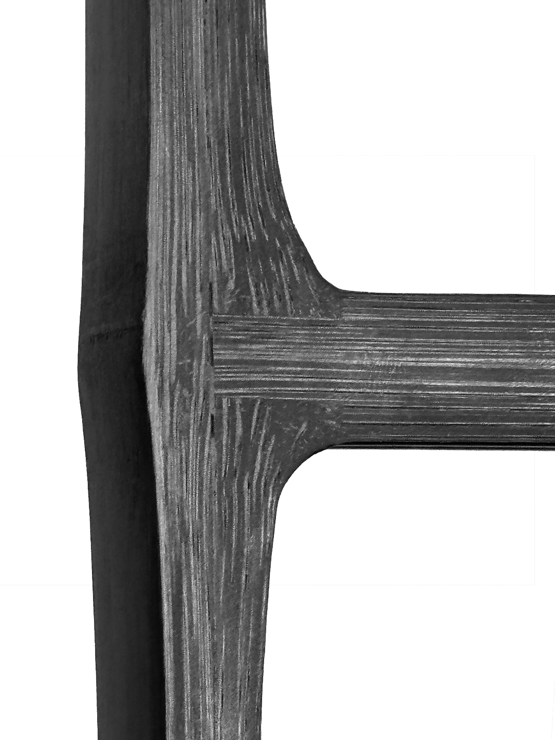 NodesThis bamboo ladder required no building plan or drawing. Its design is already present in the material used for its construction.&nbsp;