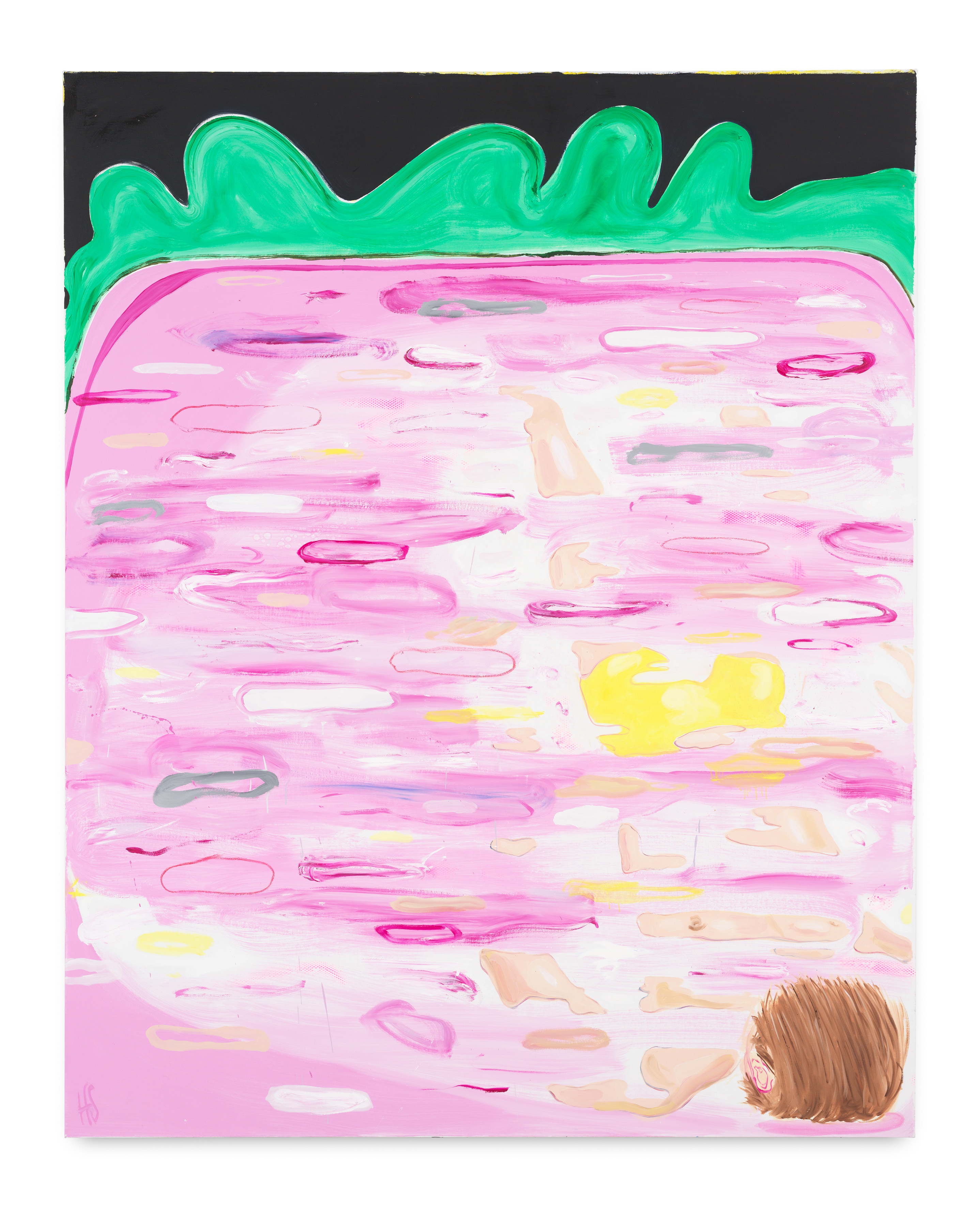 HOT TUB III, 2023 250 x 200cmOil on Canvas