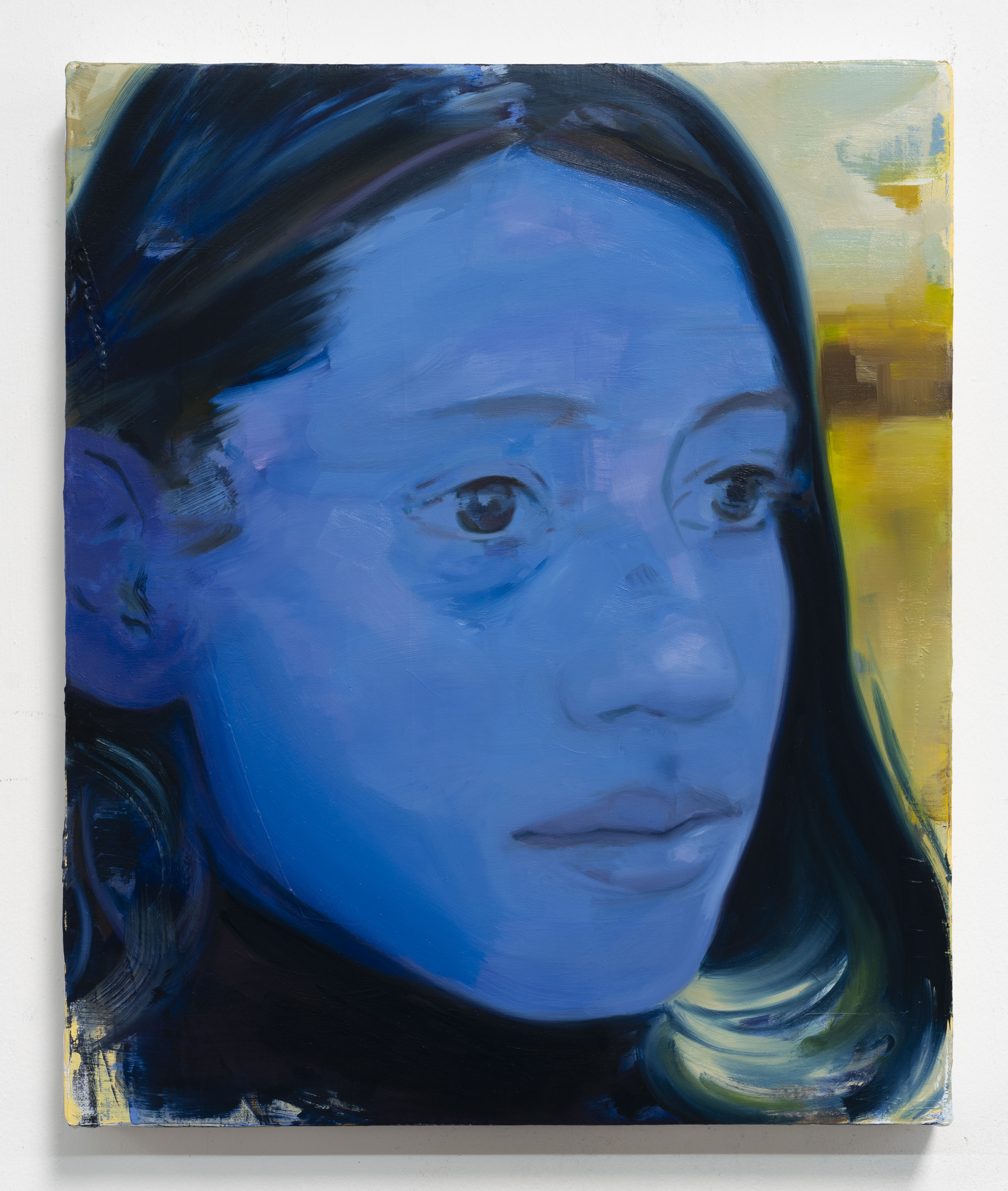   	 	  Margaux 1, 2 and 3, oil on linen, 42 x 35 cms each, 2021   	