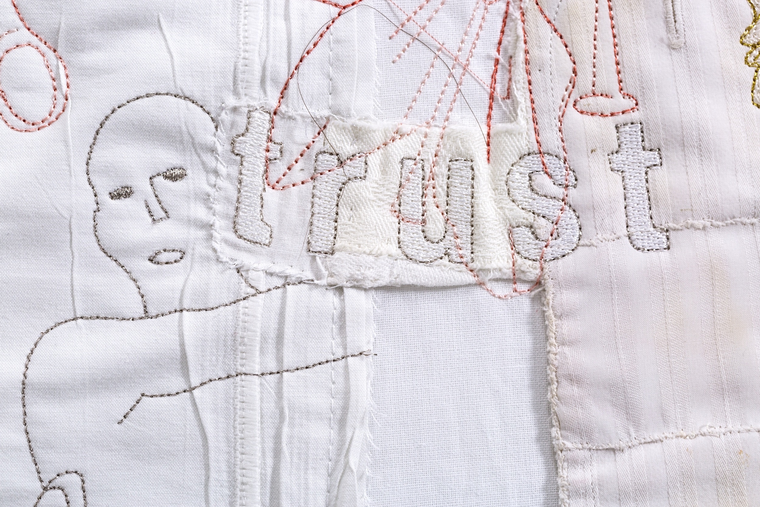  Memory Unsettled, 2016 (Installation detail) . Collection Textile Museum Tilburg, The Netherlands