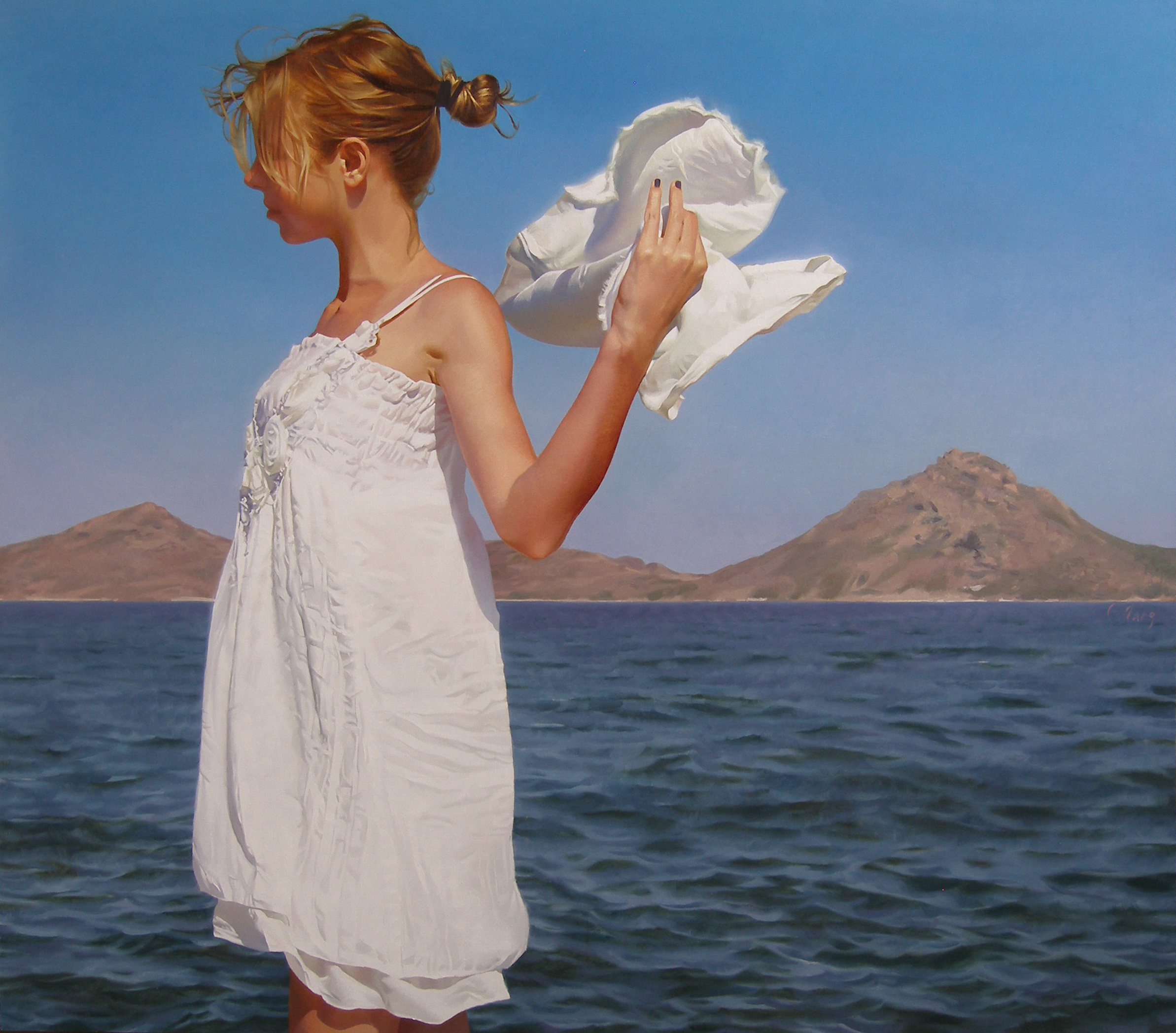 "Overemotional", 2016, oil on canvas, 140 × 160 cm