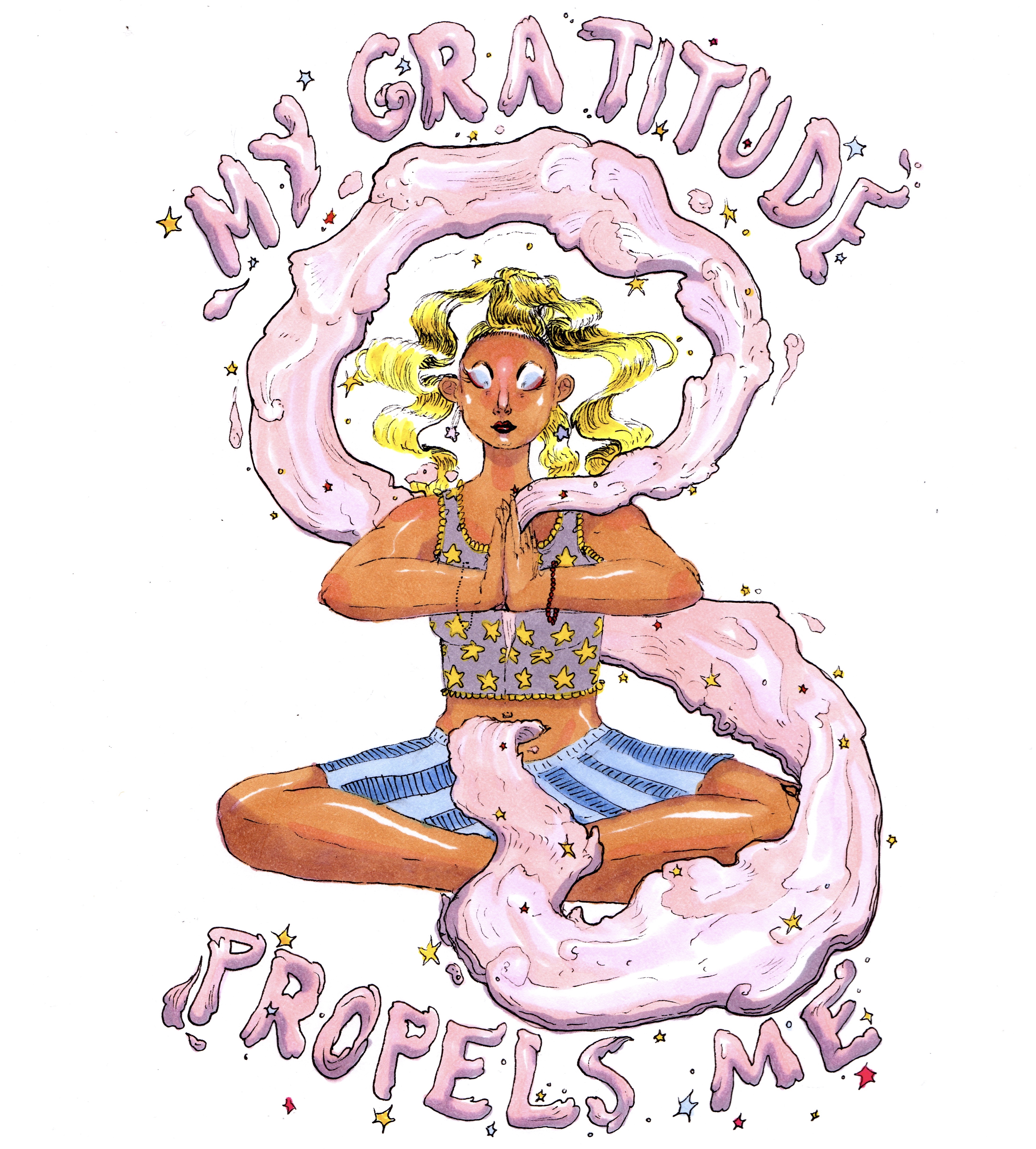 "My Gratitude Propels Me"