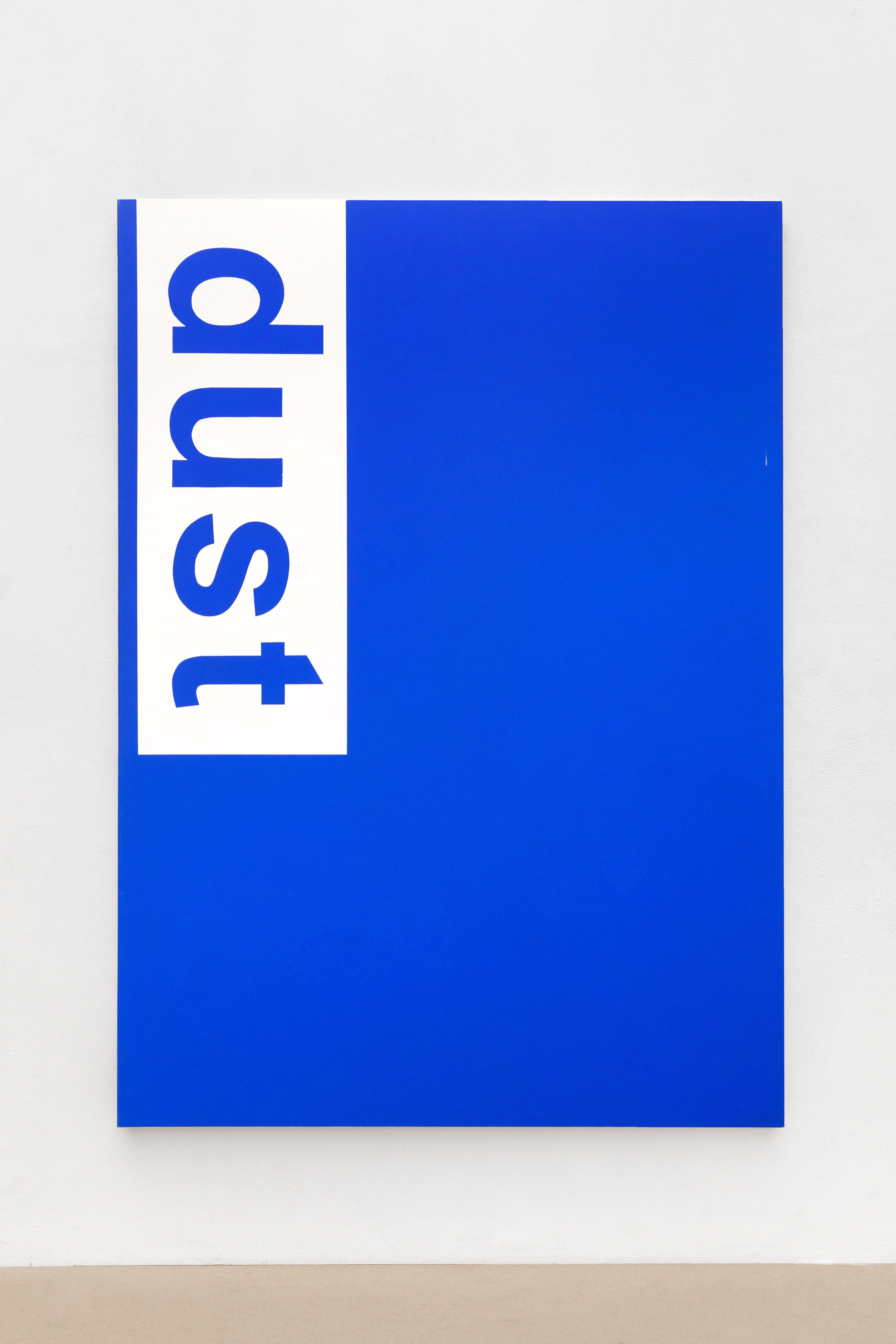 Swann Ronne - Painting - Dust [Blue]