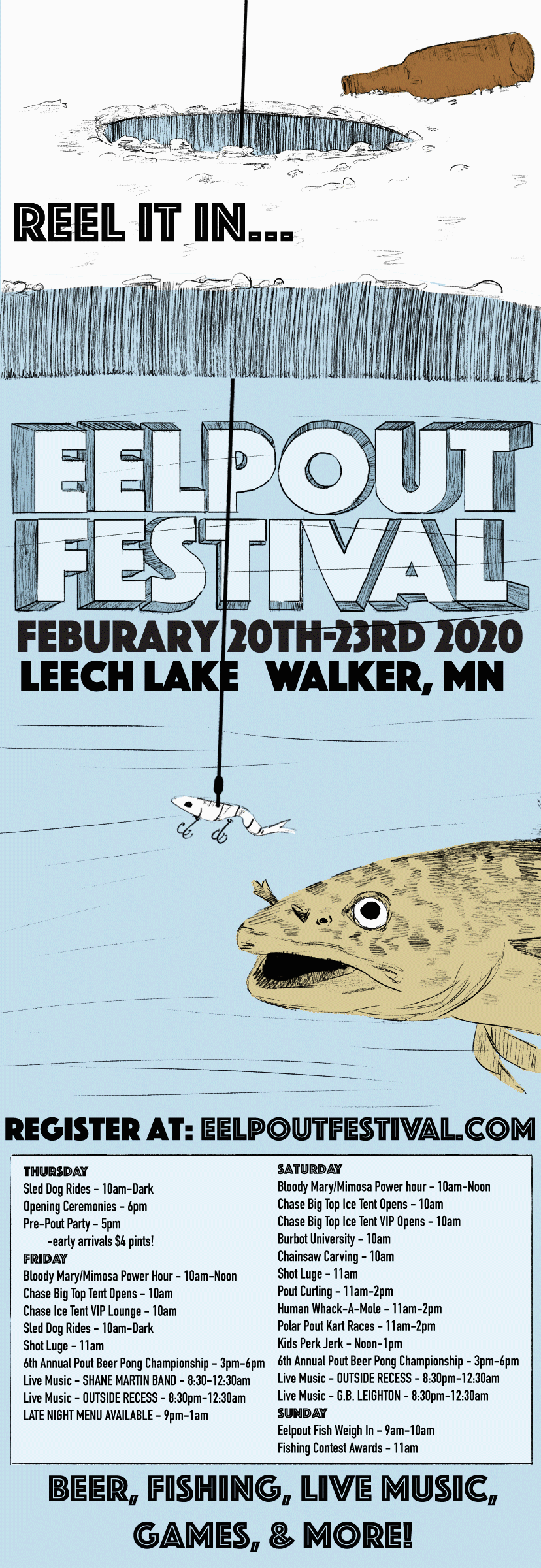 eelpout festival mobile design 2019 digital 