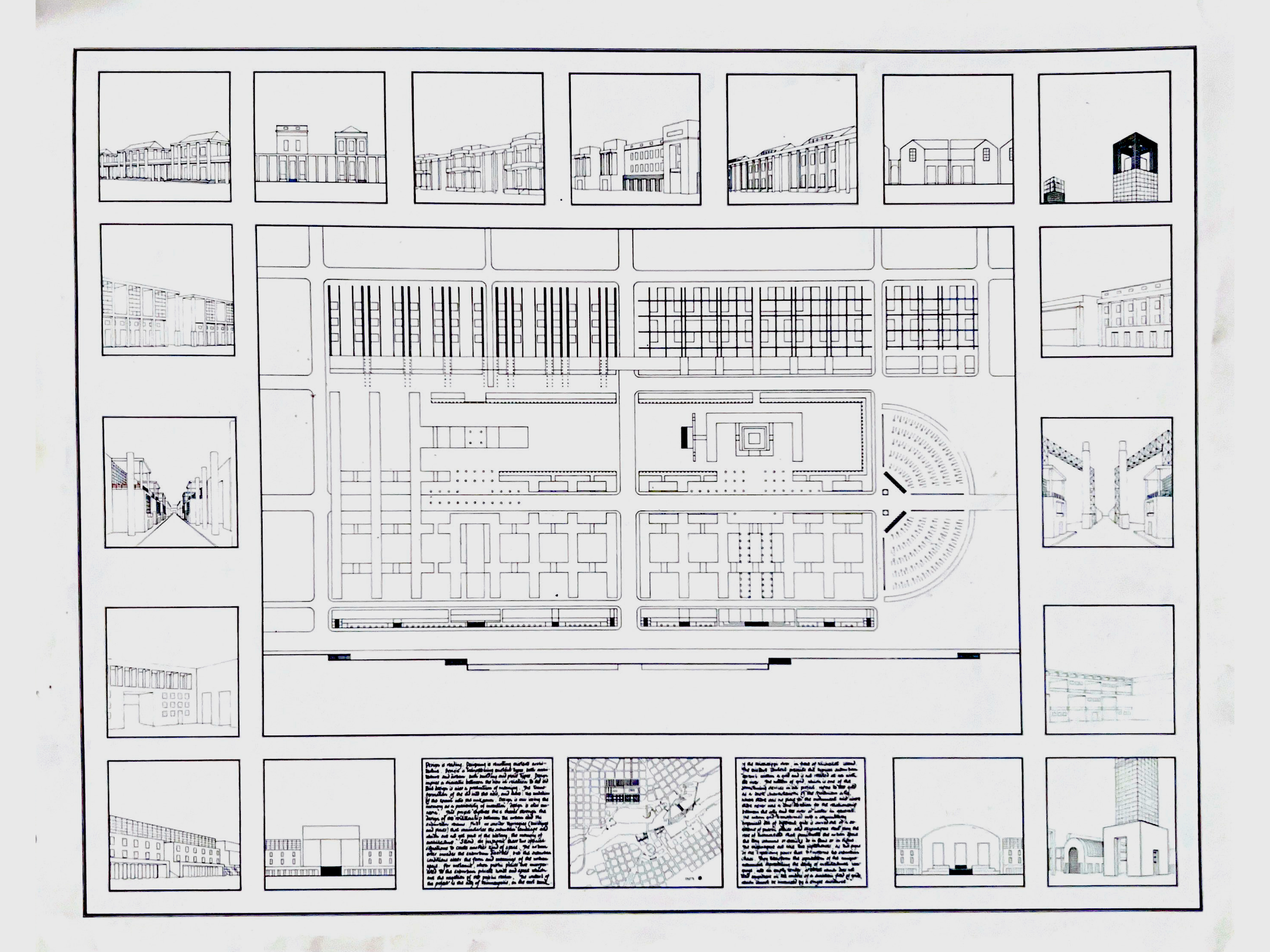 Composite plan and typological views