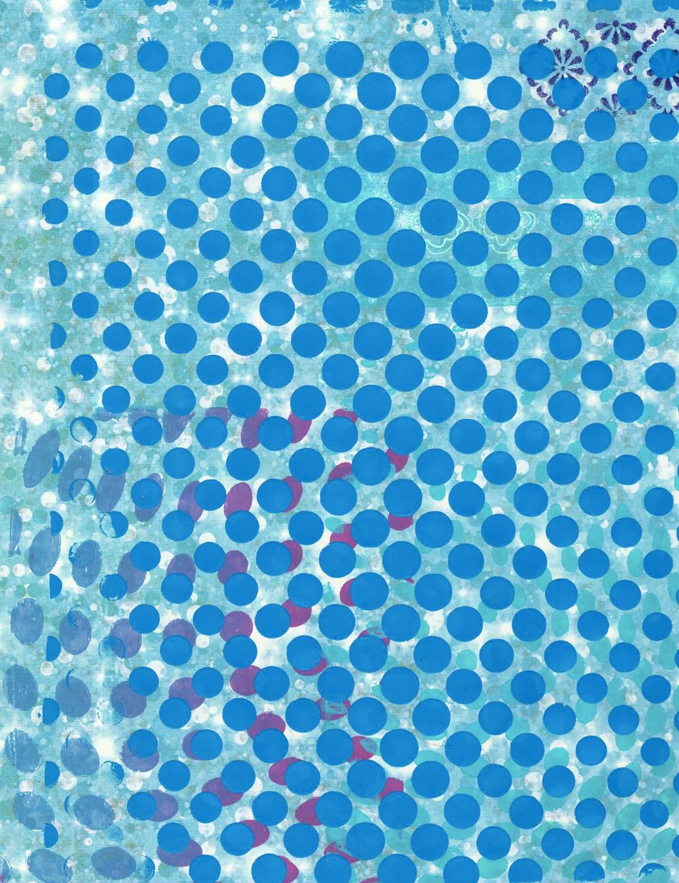 Untitled (stencil garbage)