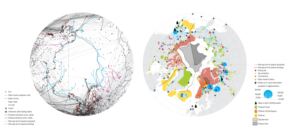 Intensity of use and connectivity in the Arctic