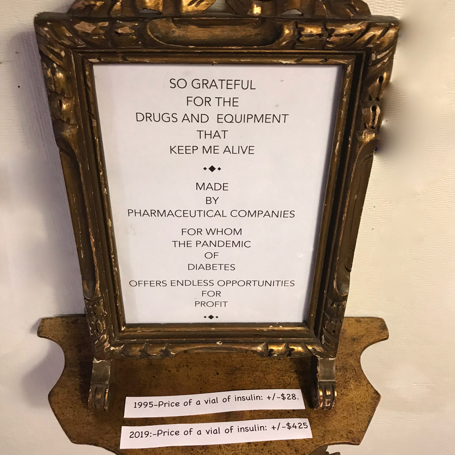 Contradictions.  Always.