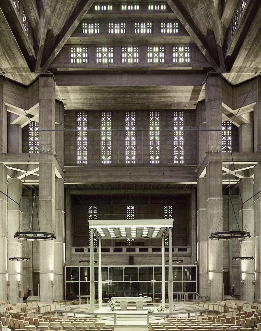 SAINT JOSEPH - AUGUSTE PERRET, 1956 - LE HAVRE, FRANCE