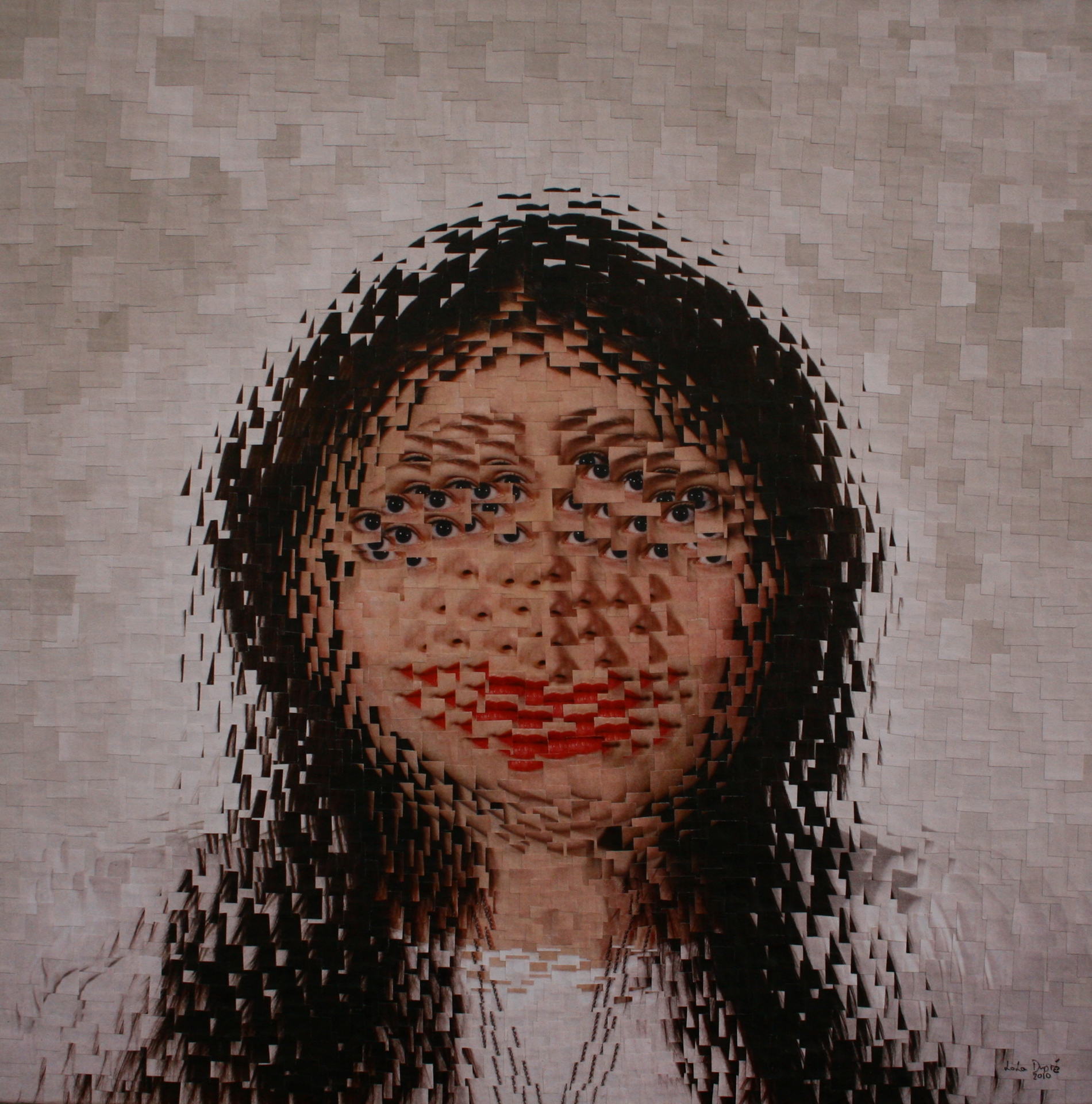 Emily 2, 2010, 11.5 x 11.5 inches