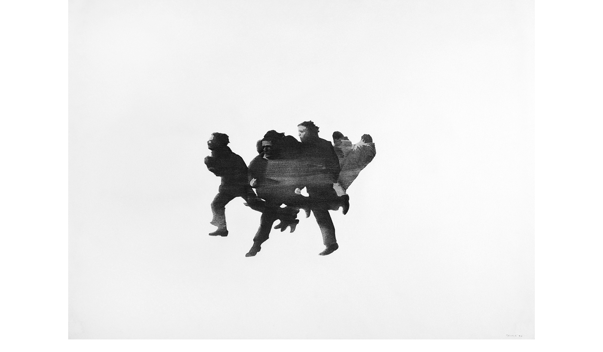 Fuga, Juan Genovés, 1974