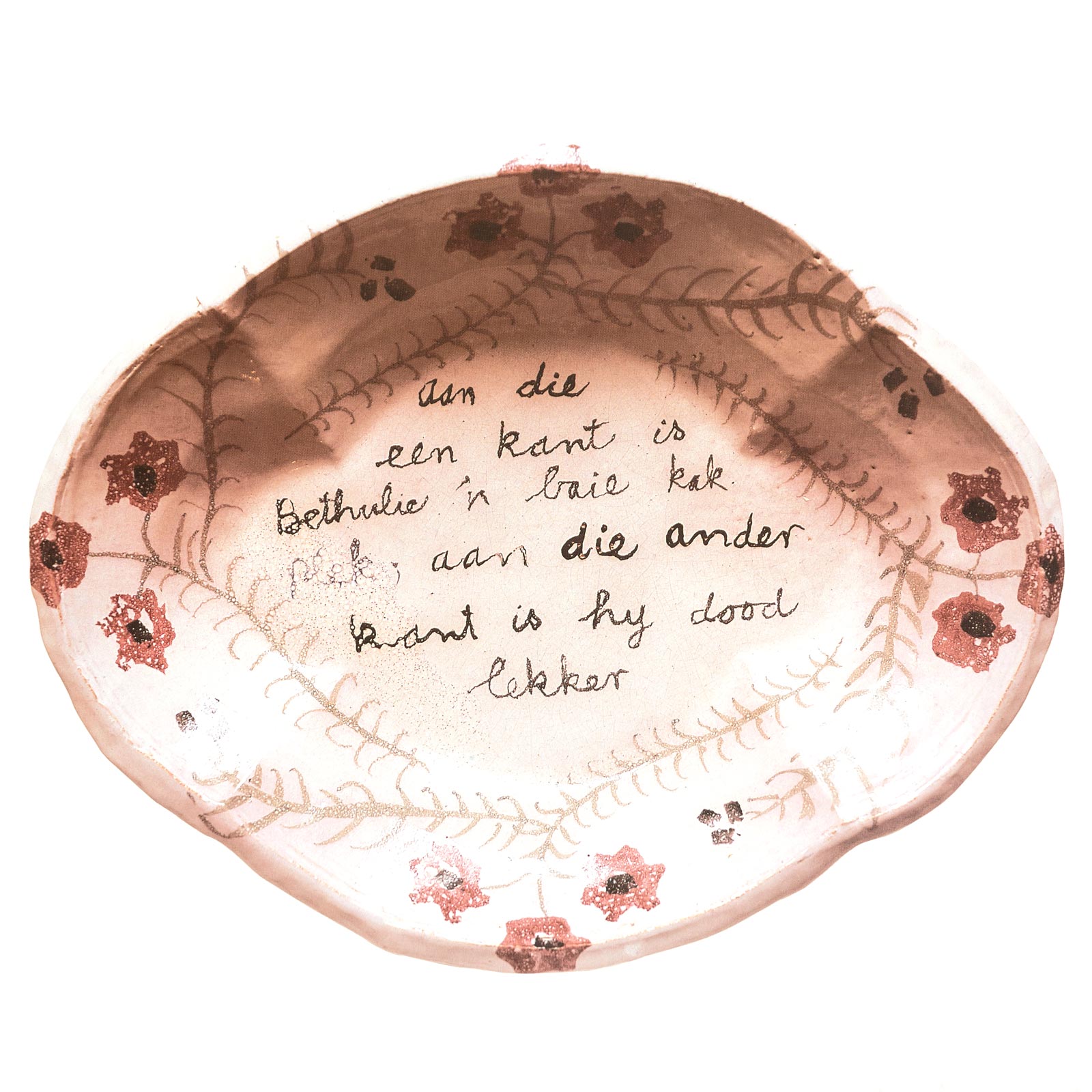 Serving dish, 1995Glazed ceramic stoneware30 x 38cm