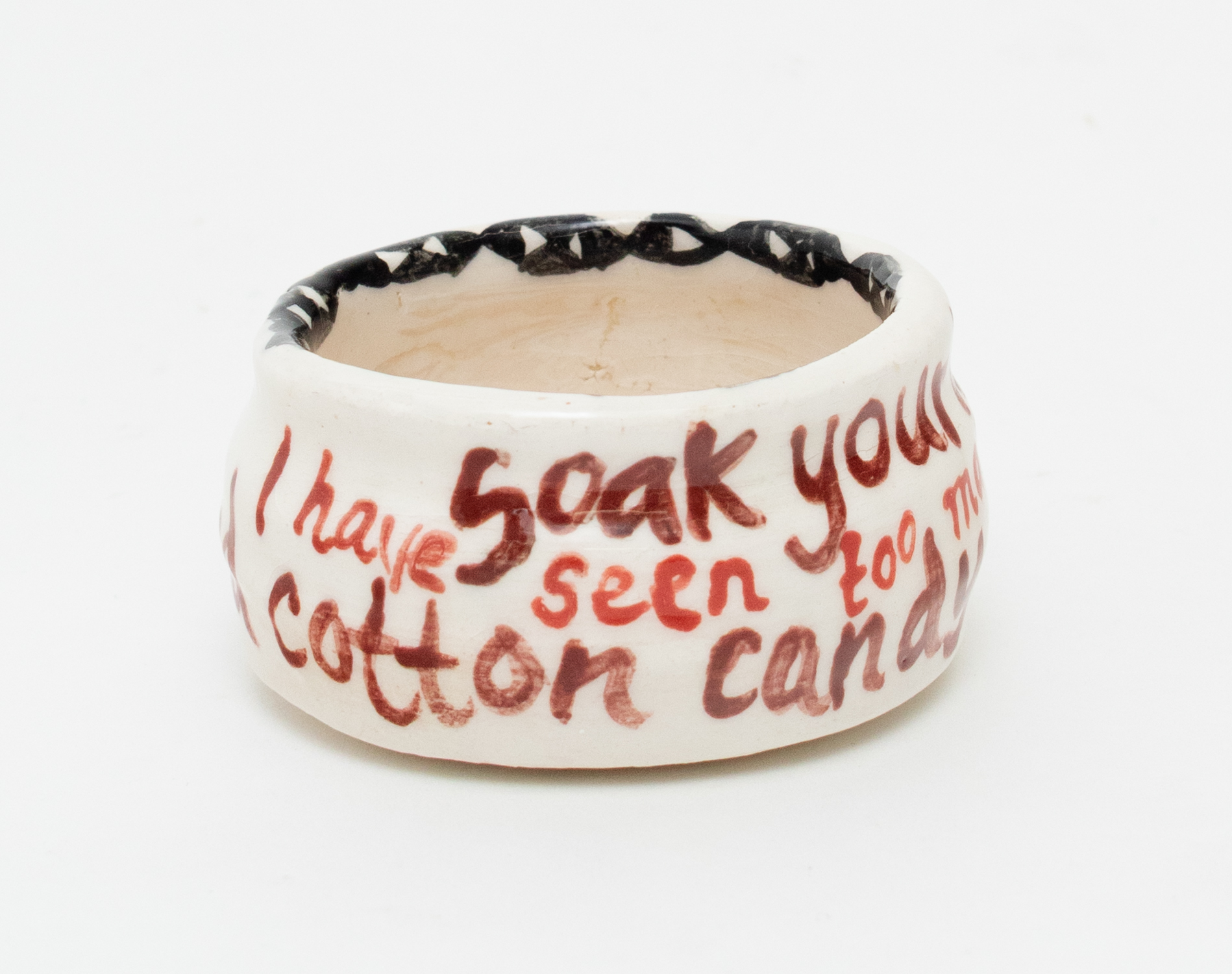 Constantina Iacovou, Spell work, 2025, Ceramic vessel, 5 x 10 cm