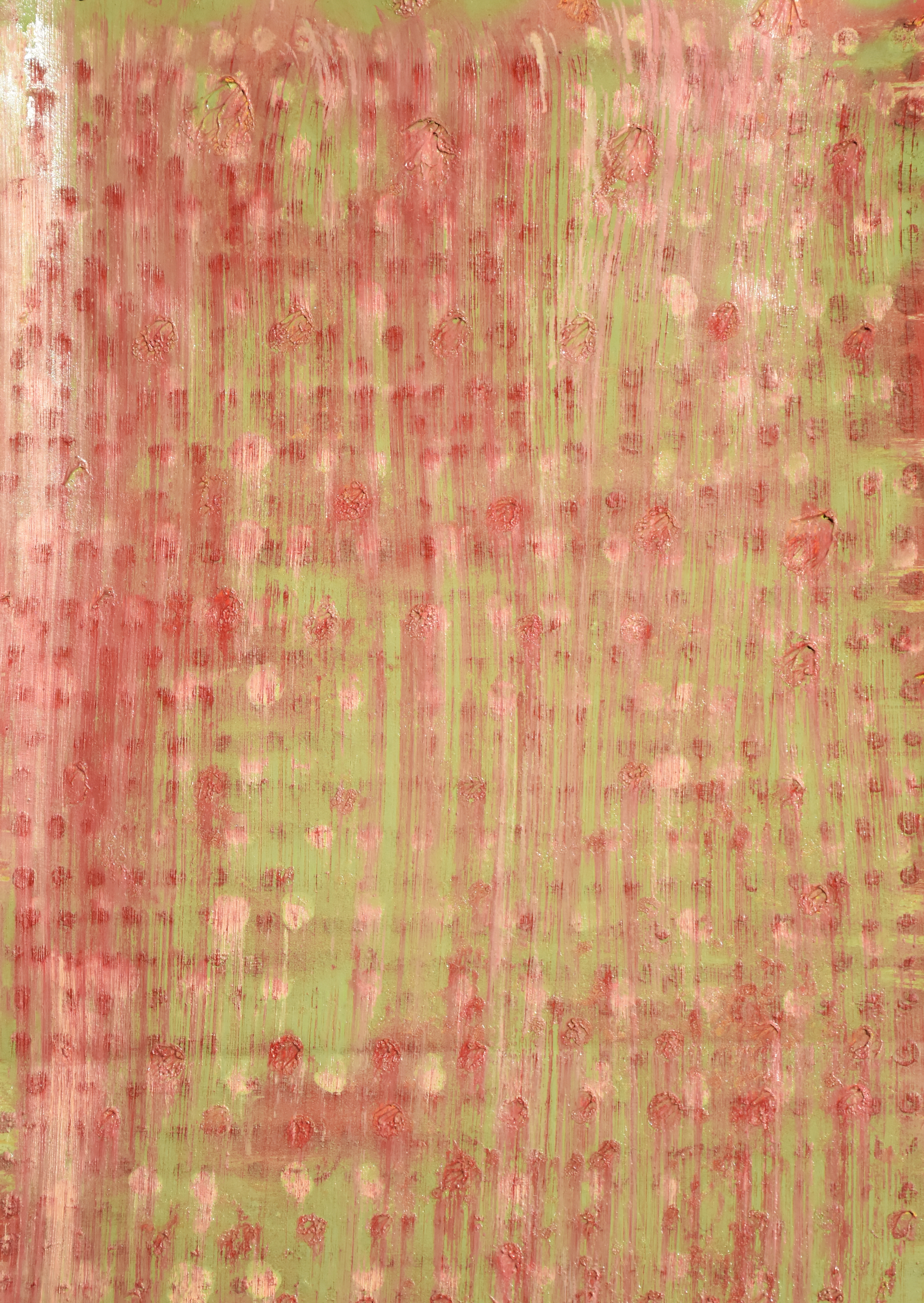 Dot 23, oil/pastel/paper, 60 x 40 cm