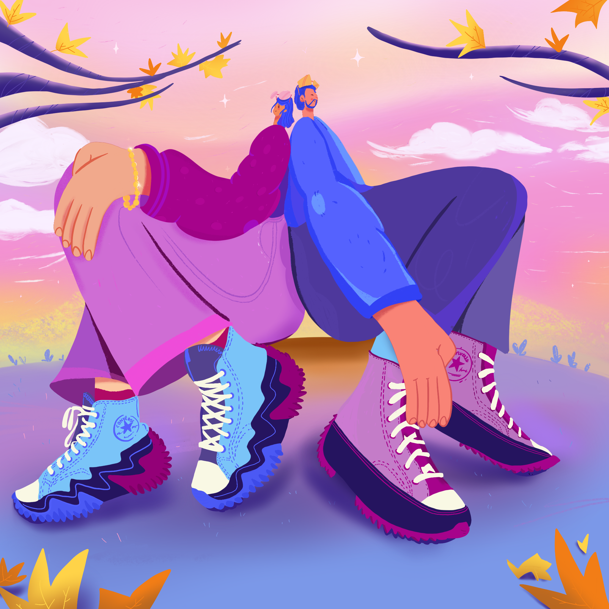 Autumn love - Converse 