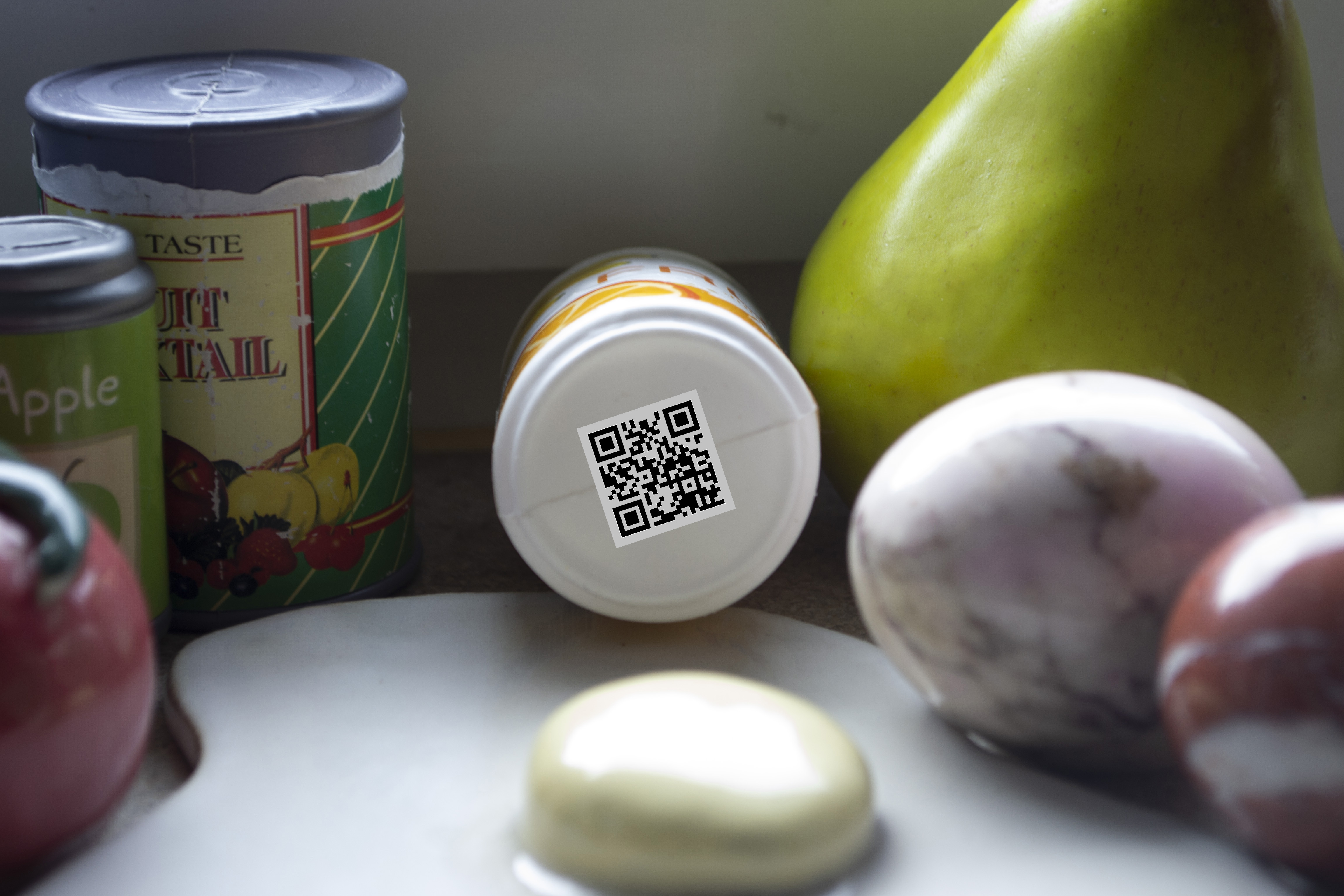 Push image for videowork 1:00min (QR-code) 