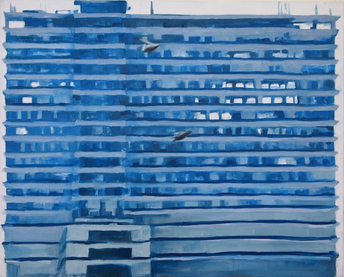 At twelve thirty - 50cm x 40cm - oil on canvas SOLD