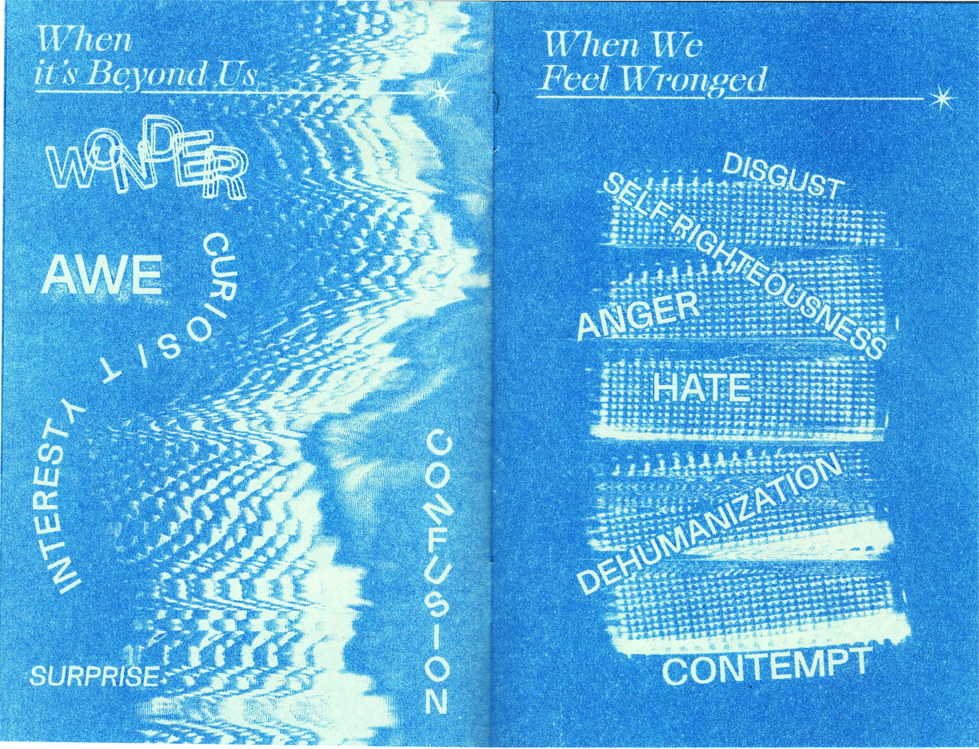 A reimagination of Brené Brown's 87 Human Emotions and Experiences.