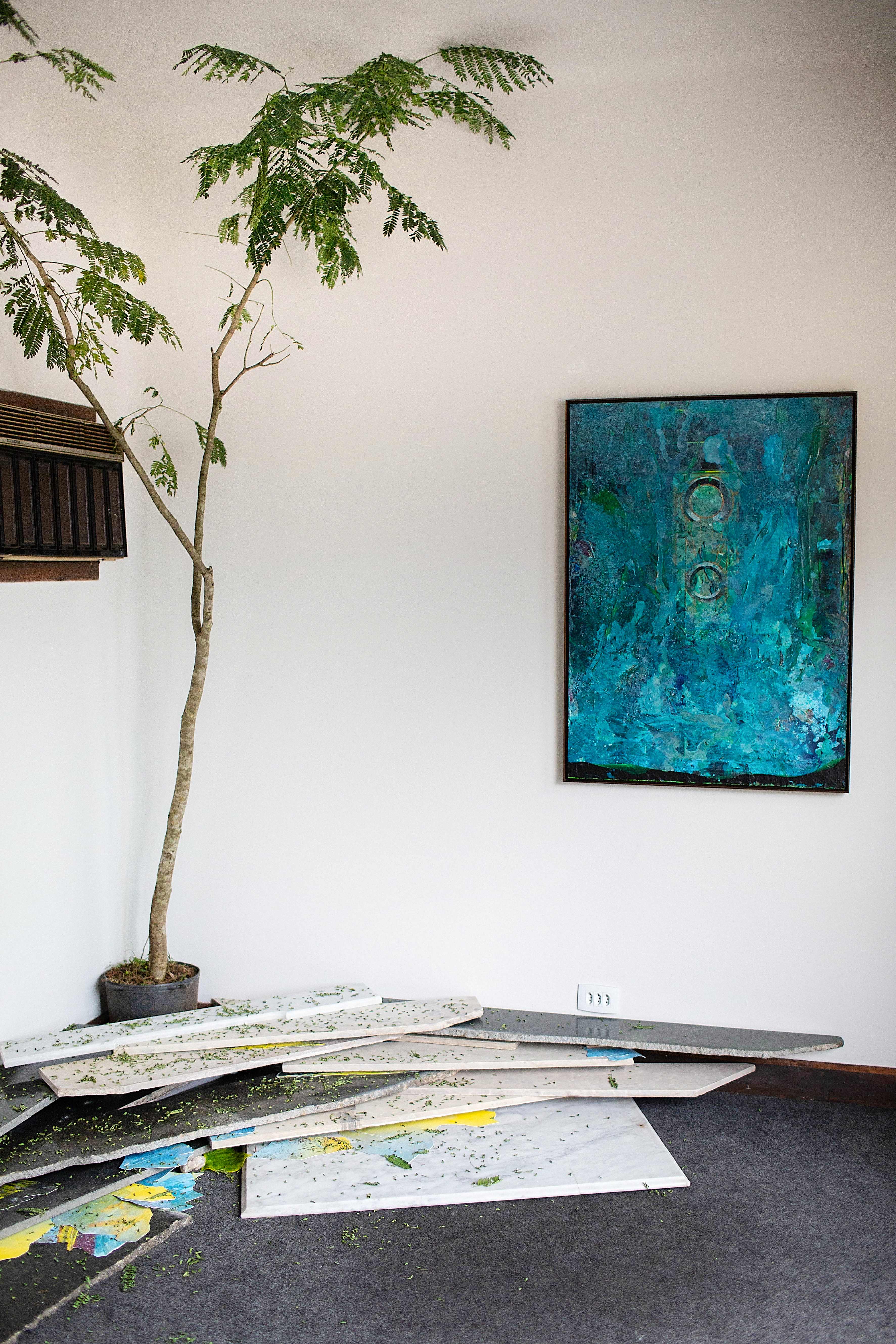 Instalação Panthalassa _ Exposição Cada vez mais perto