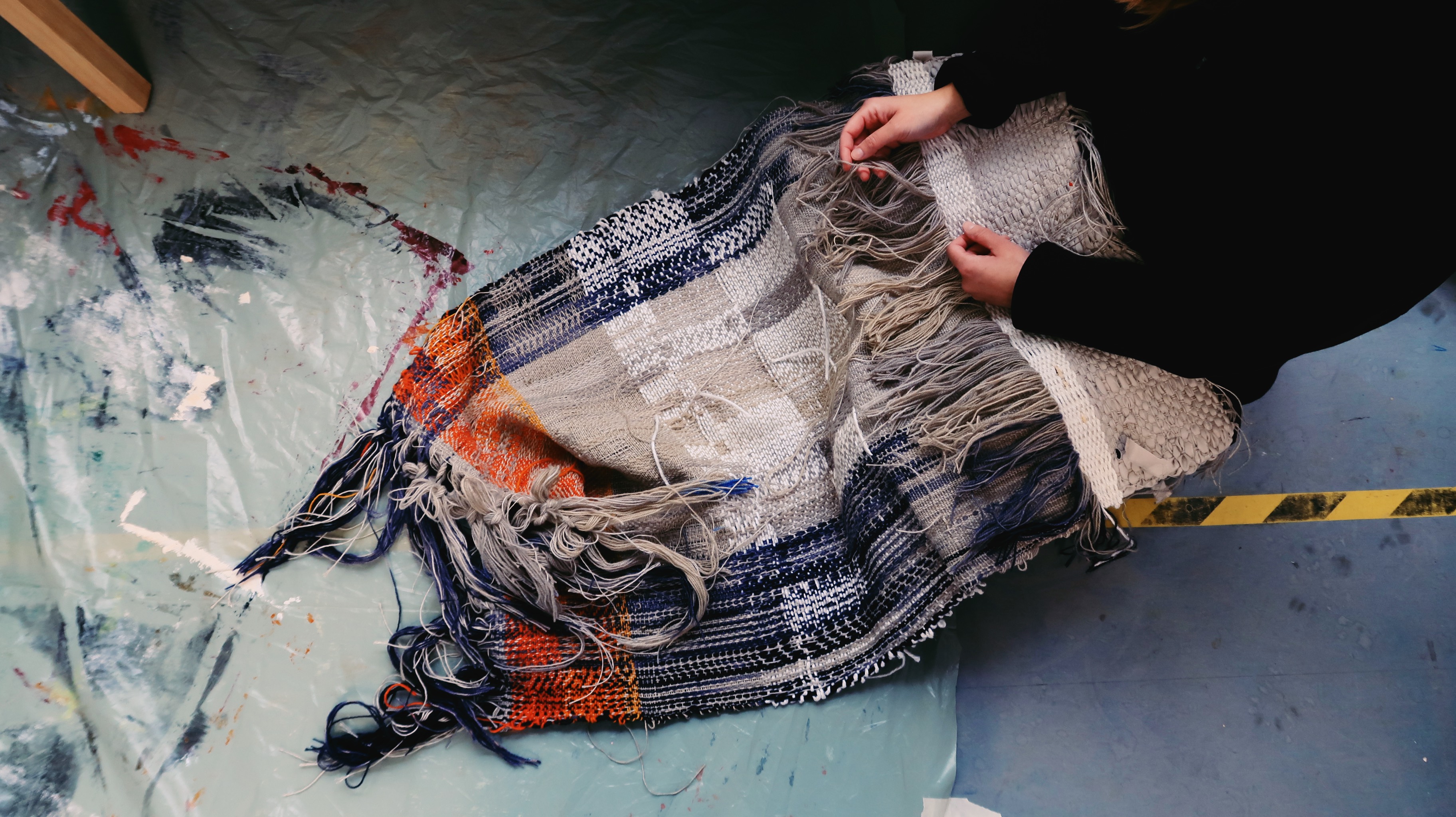 Photo and weave by Josefin Gäfvert