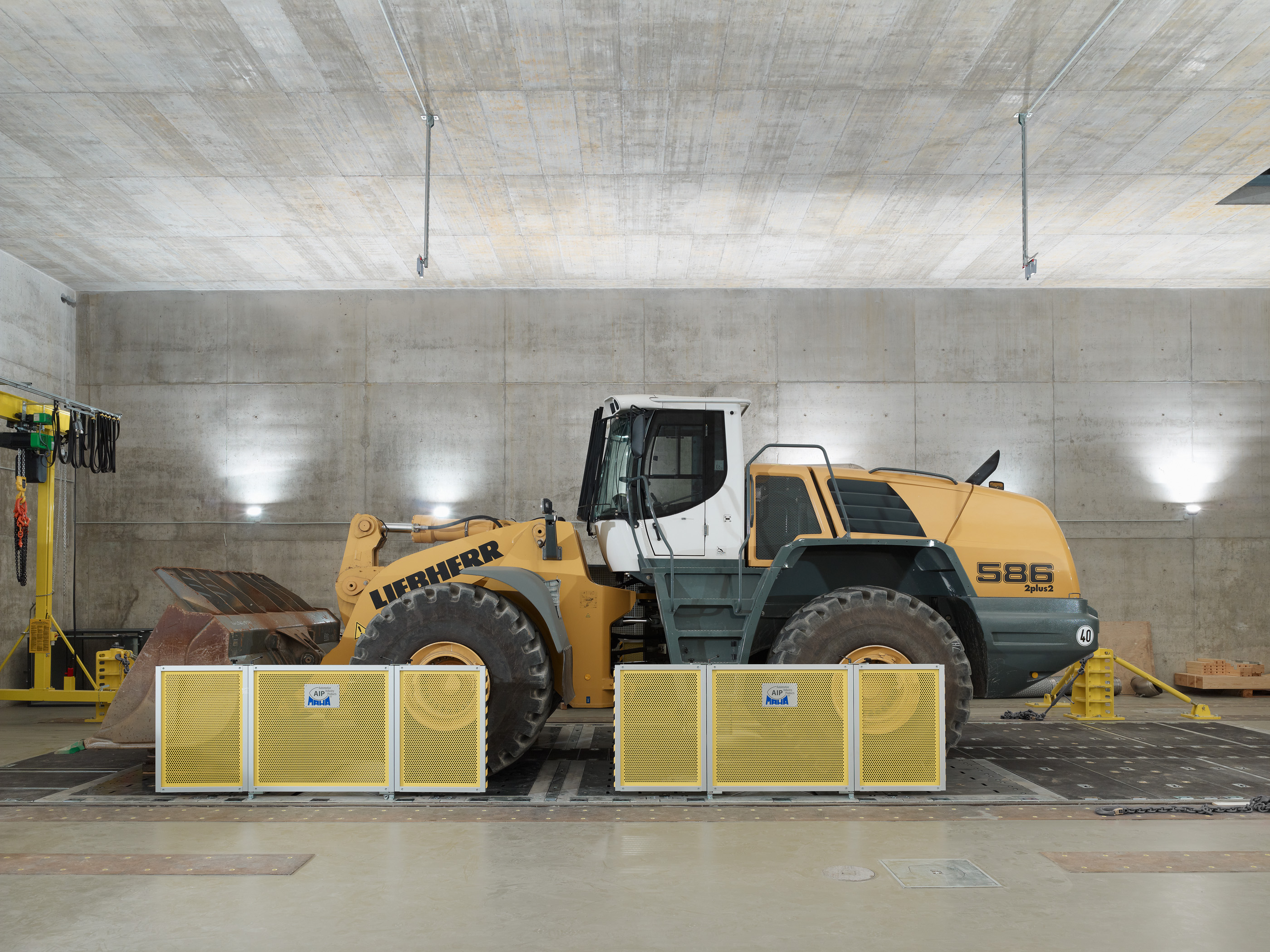 Prüfstand Fahrzeugsystemtechnik: Kunde: Wacker Architekten / Doemges AG.